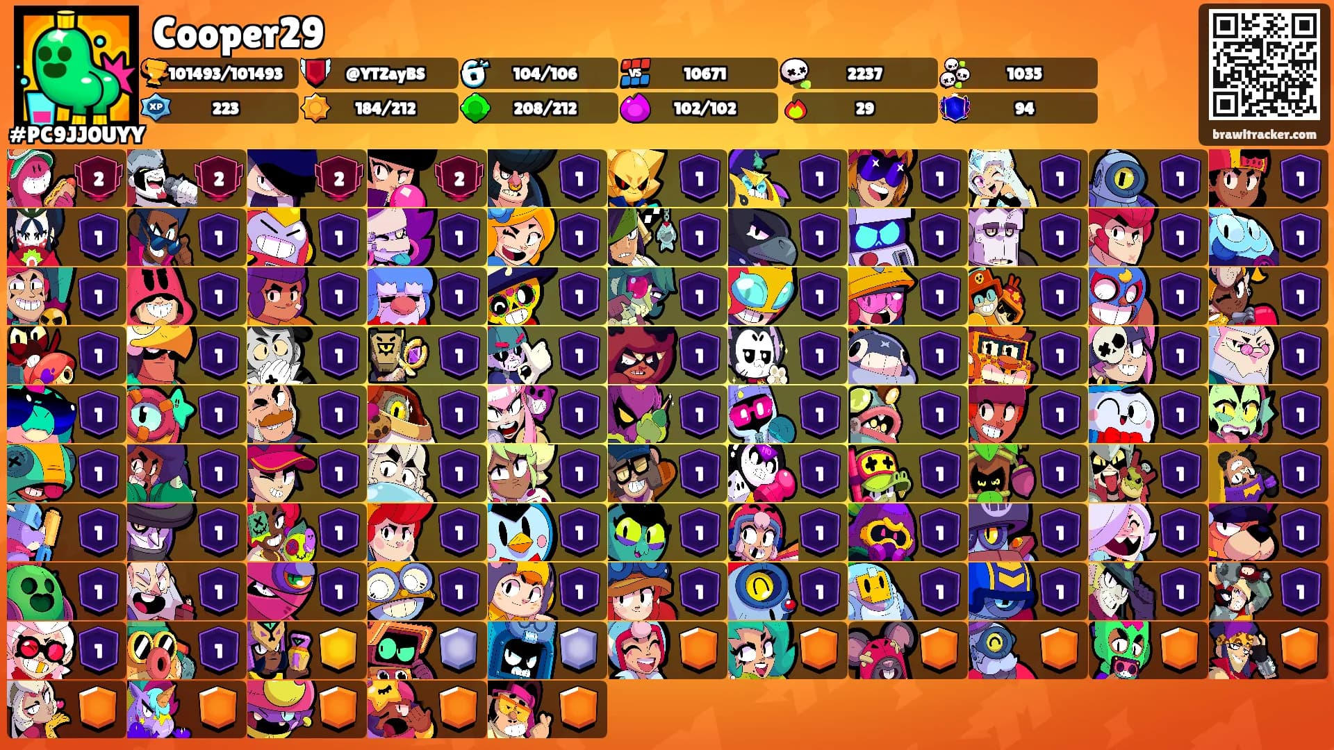 Cooper29's Ranks