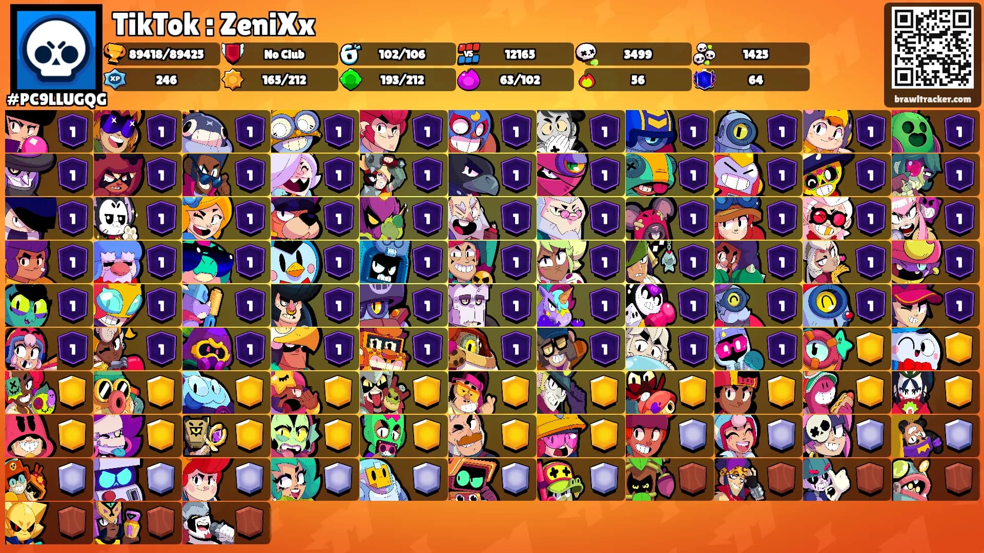 TikTok : ZeniXx's Ranks