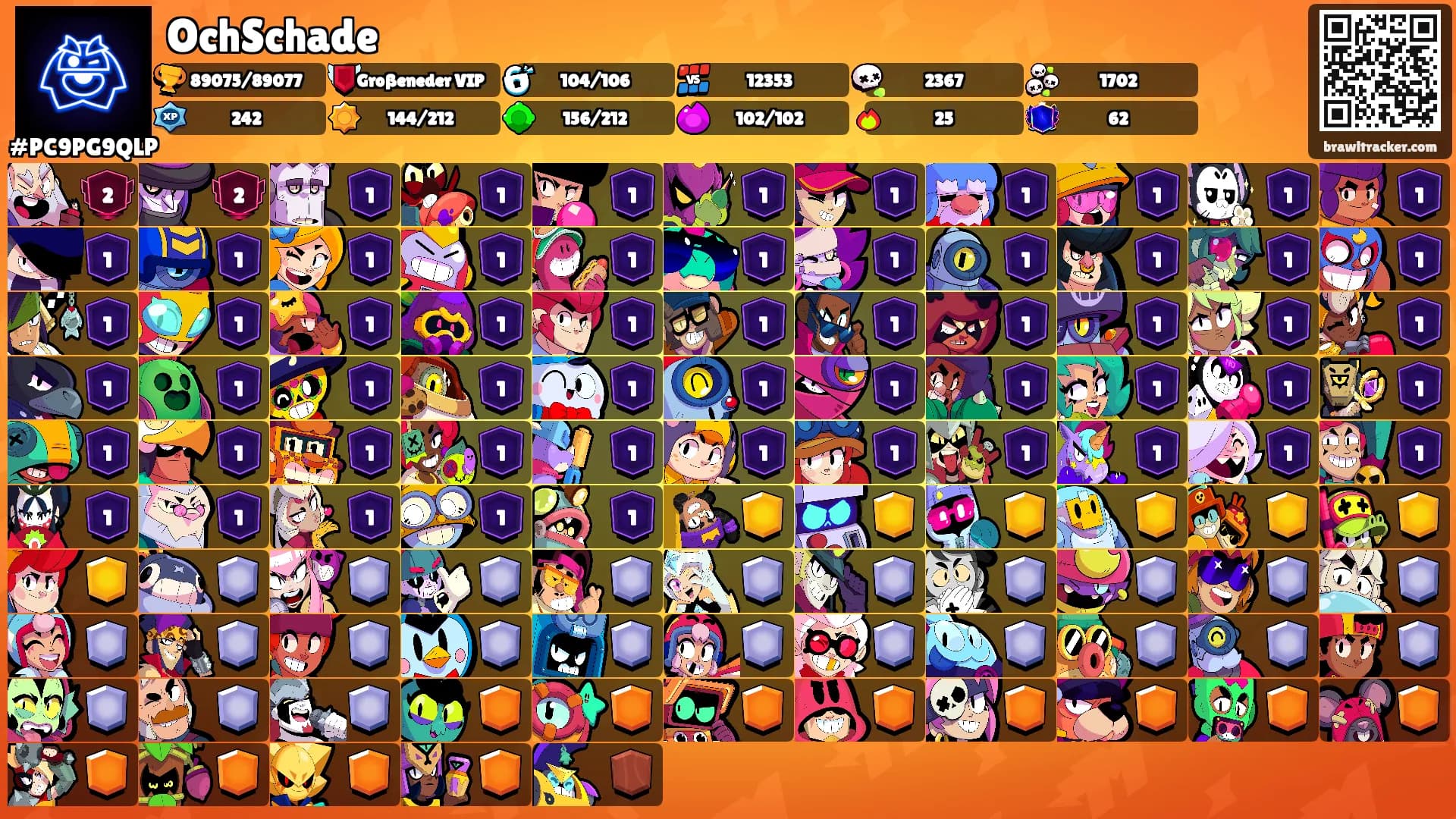 OchSchade's Ranks