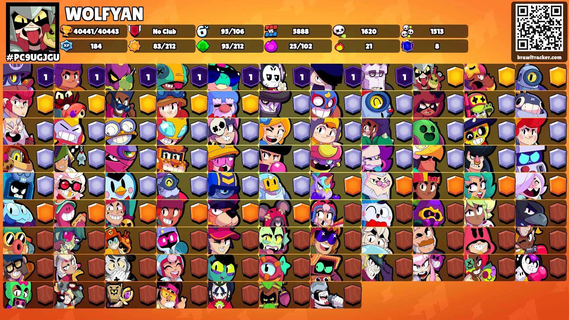 WOLFYAN's Ranks