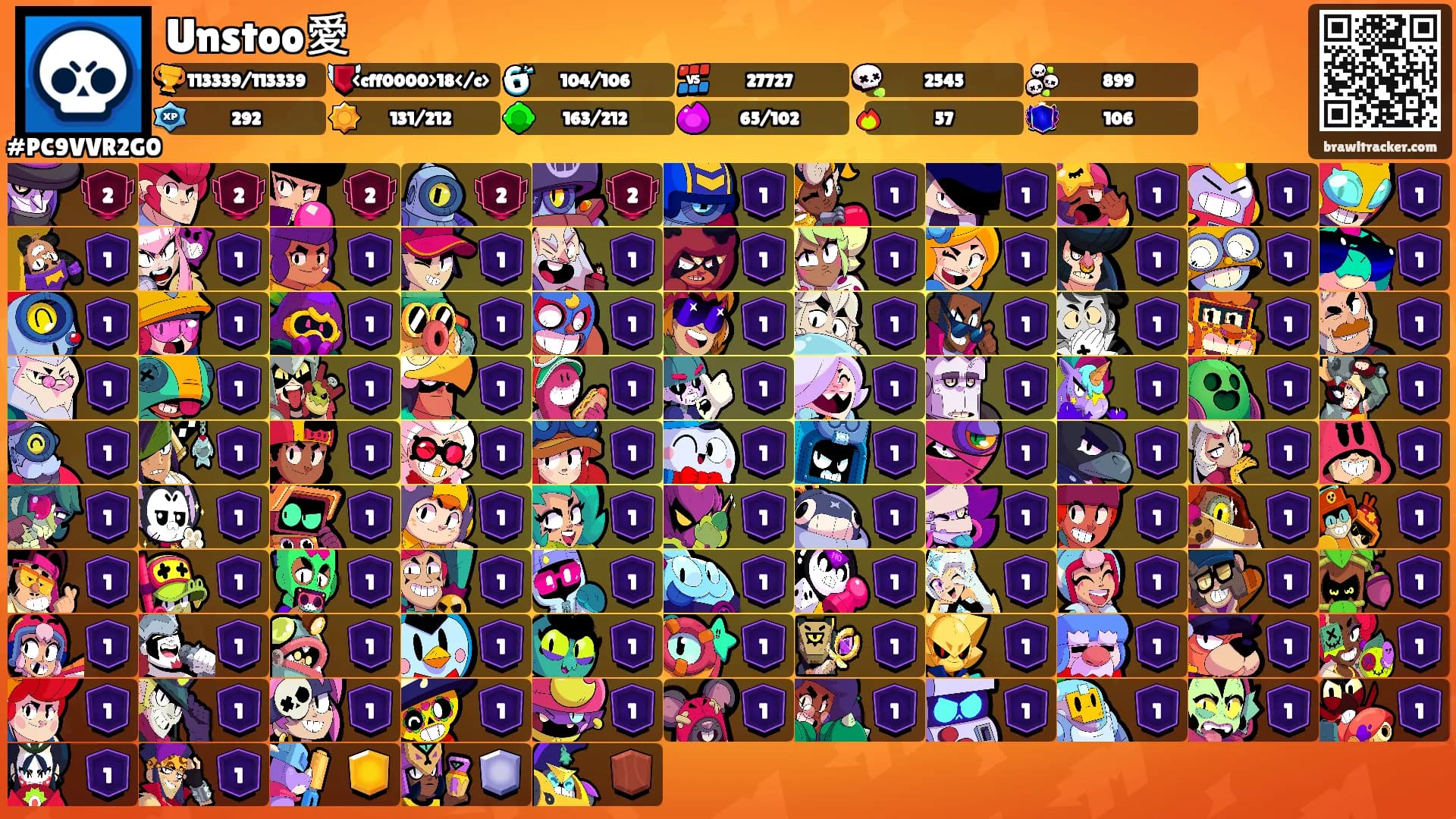 Unstoo愛's Ranks