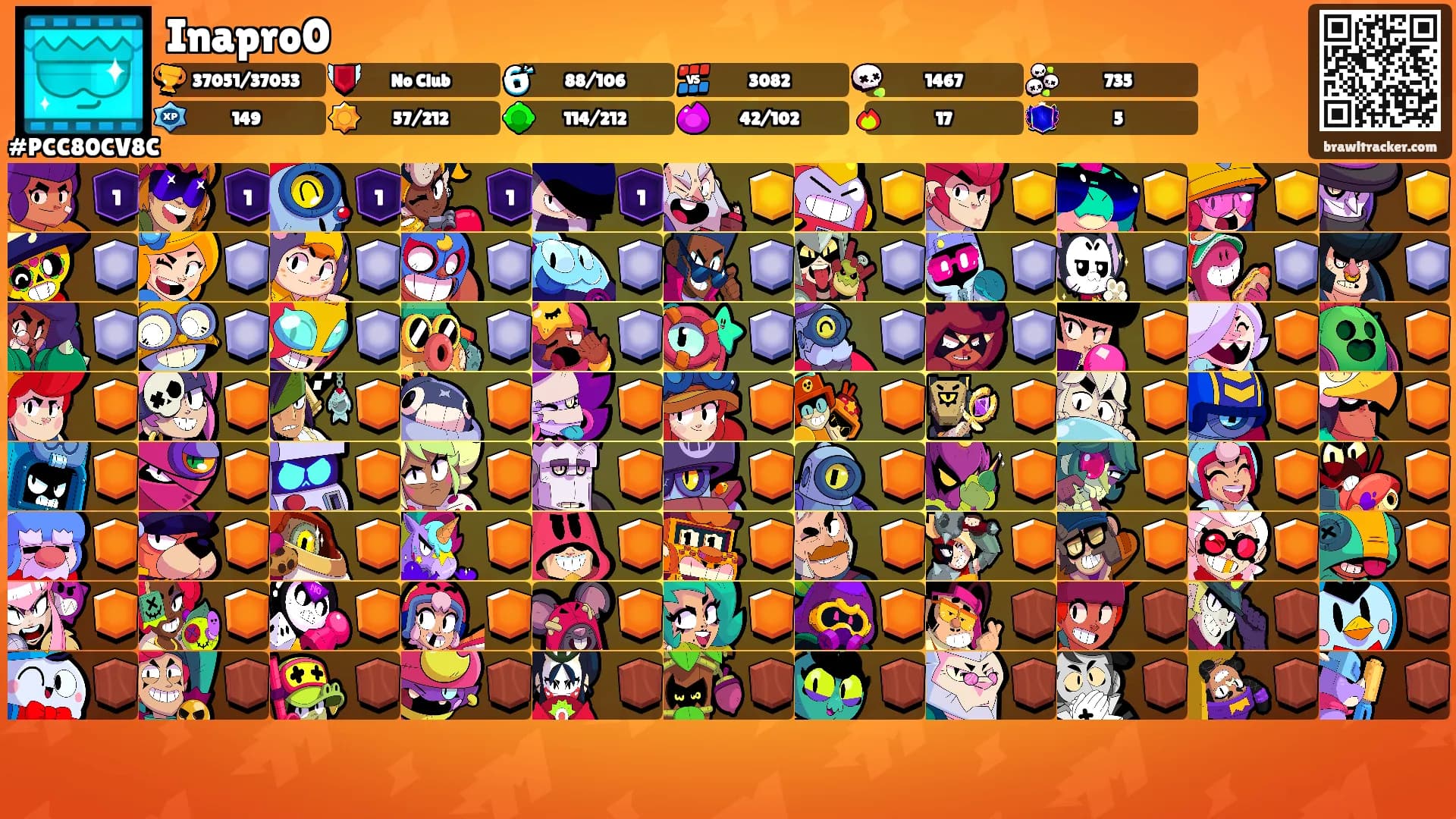 Inapro0's Ranks