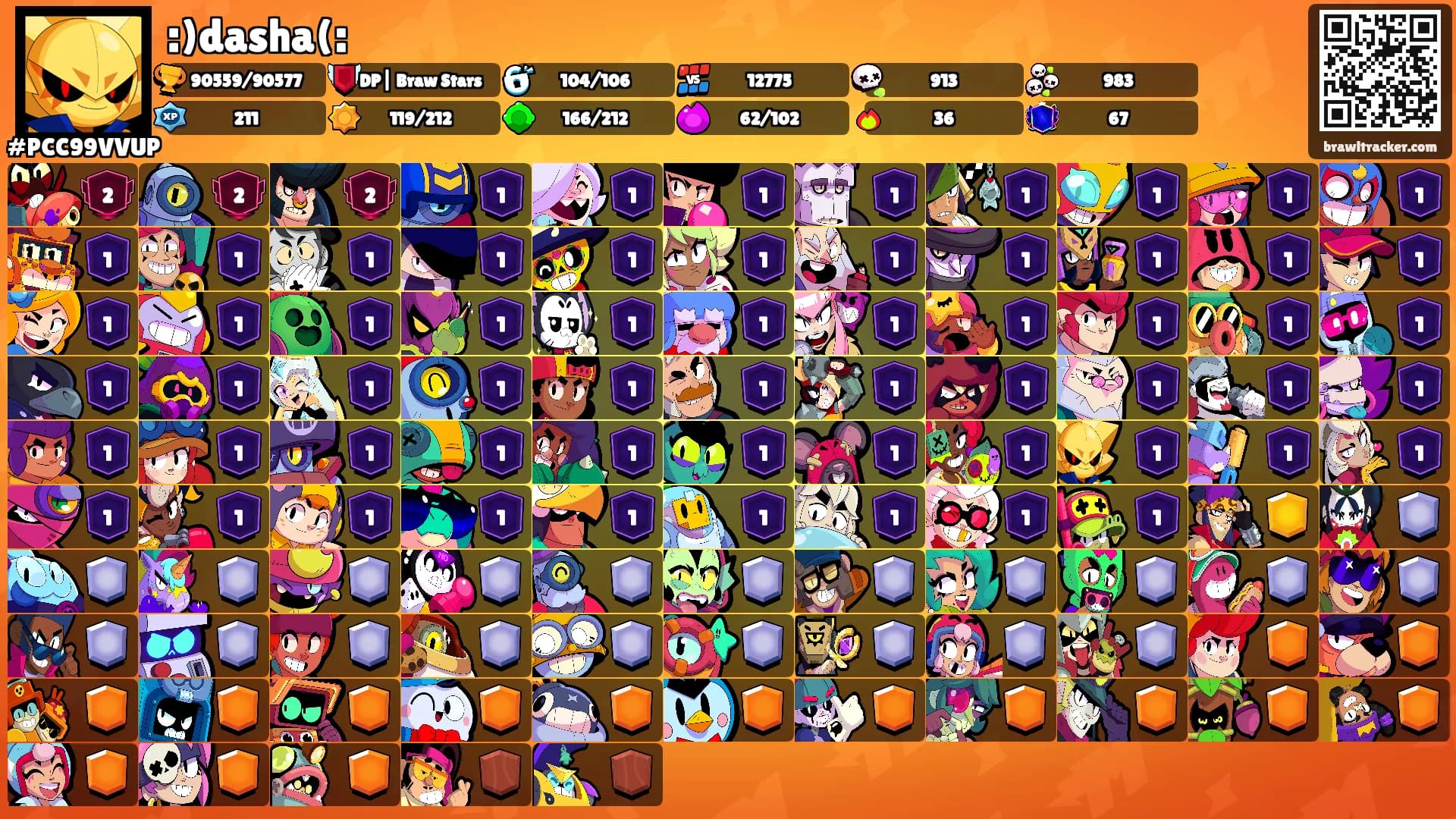 :)dasha(:'s Ranks