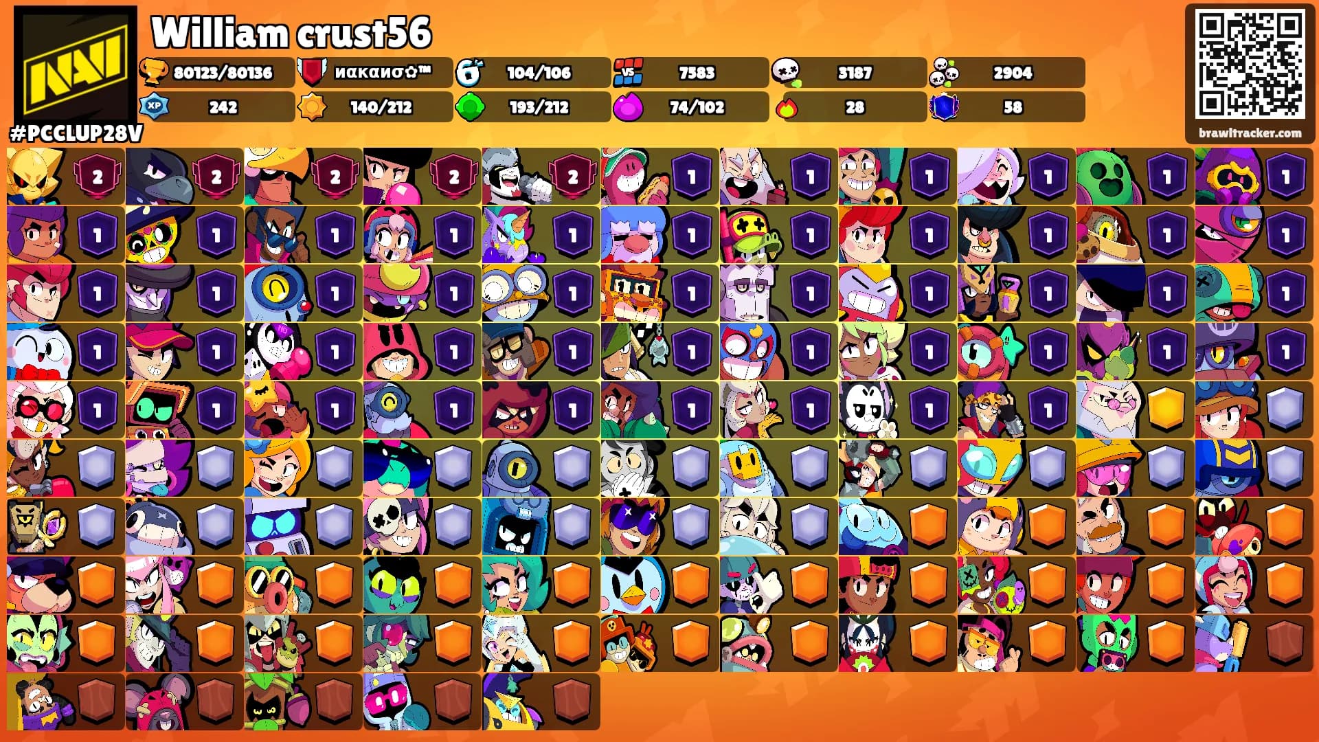 William crust56's Ranks