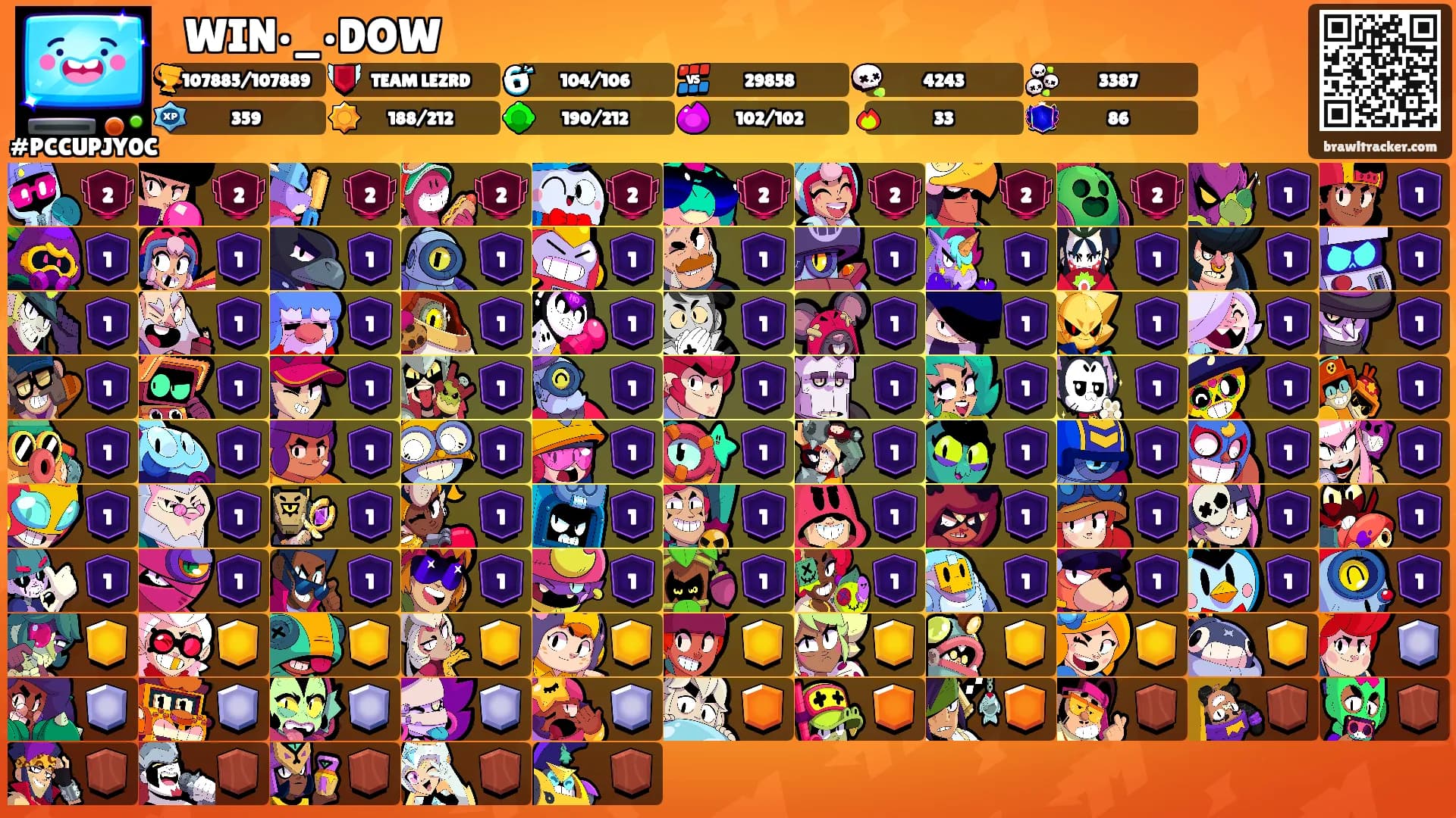 𖤍 WIN•_•DOW 𖤍's Ranks