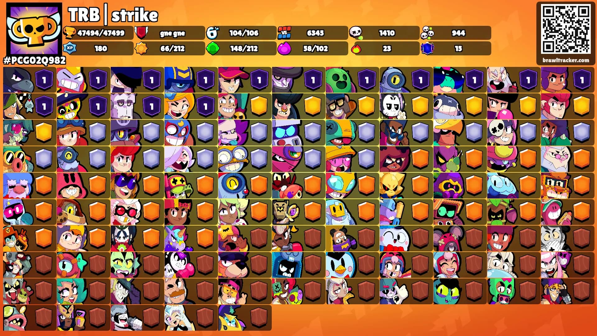 TRB|strike's Ranks
