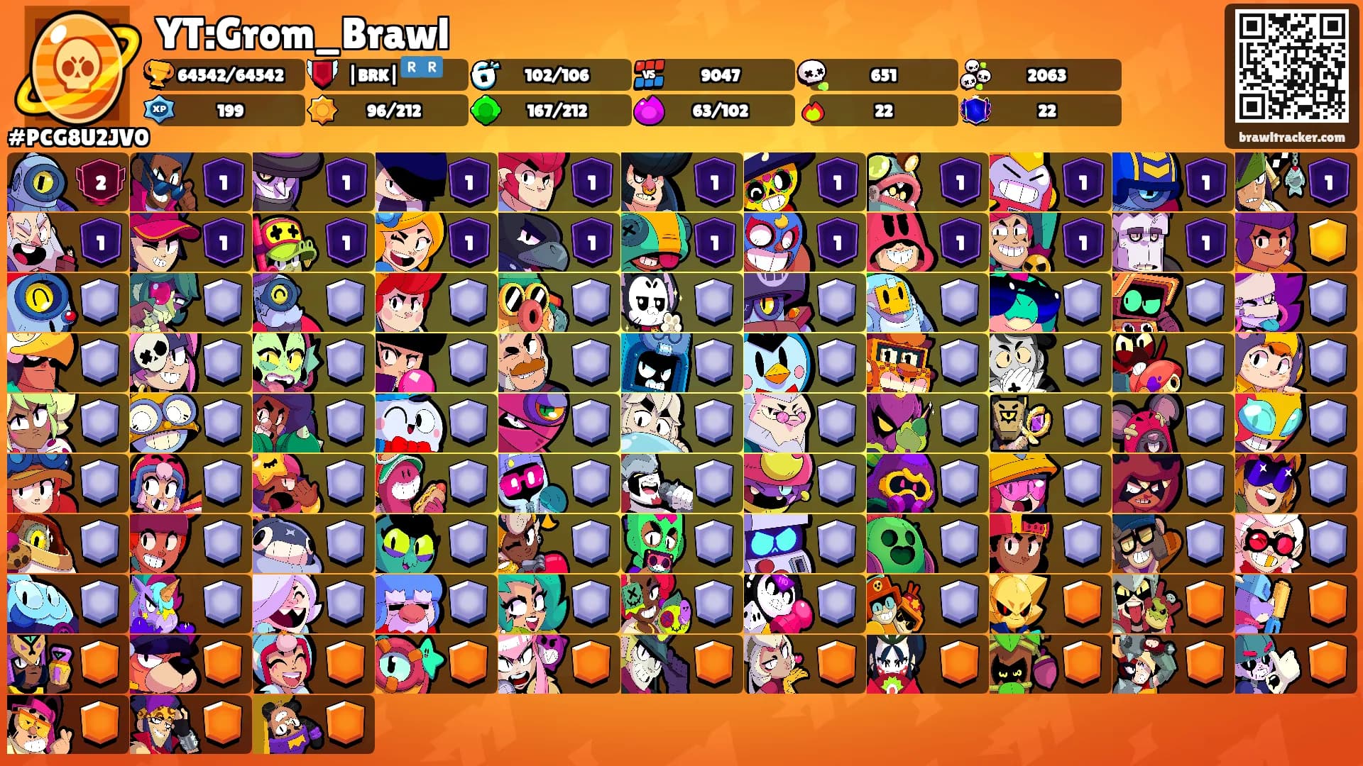 YT:Grom_Brawl's Ranks