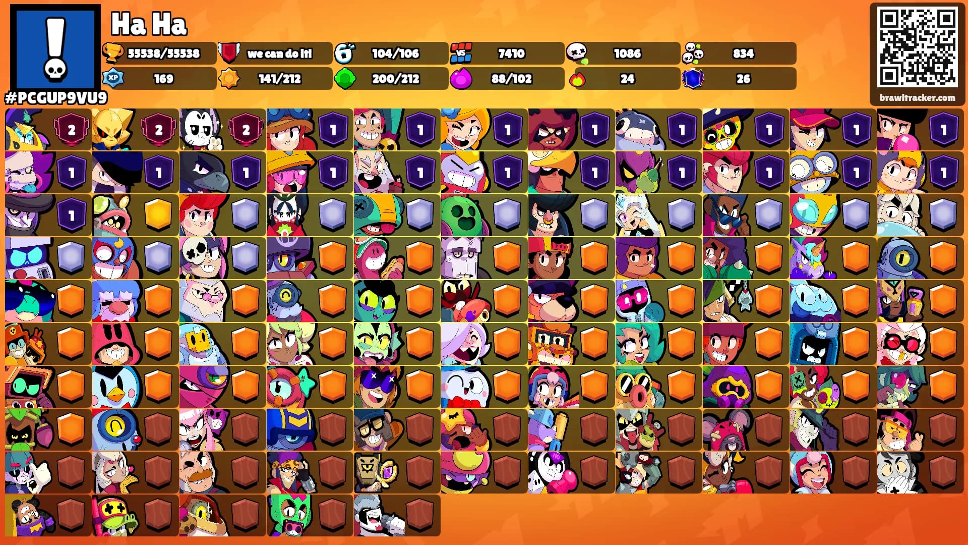 Ha Ha's Ranks
