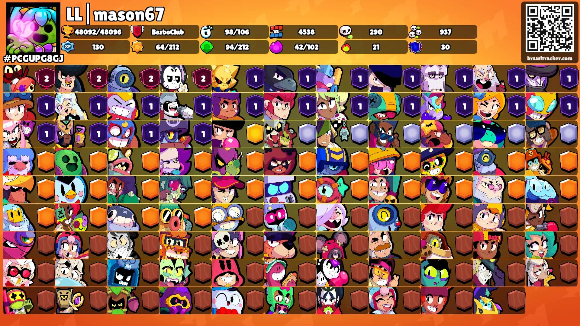 LL|mason67's Ranks