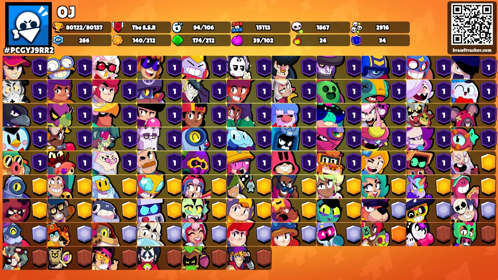 OJ's Ranks