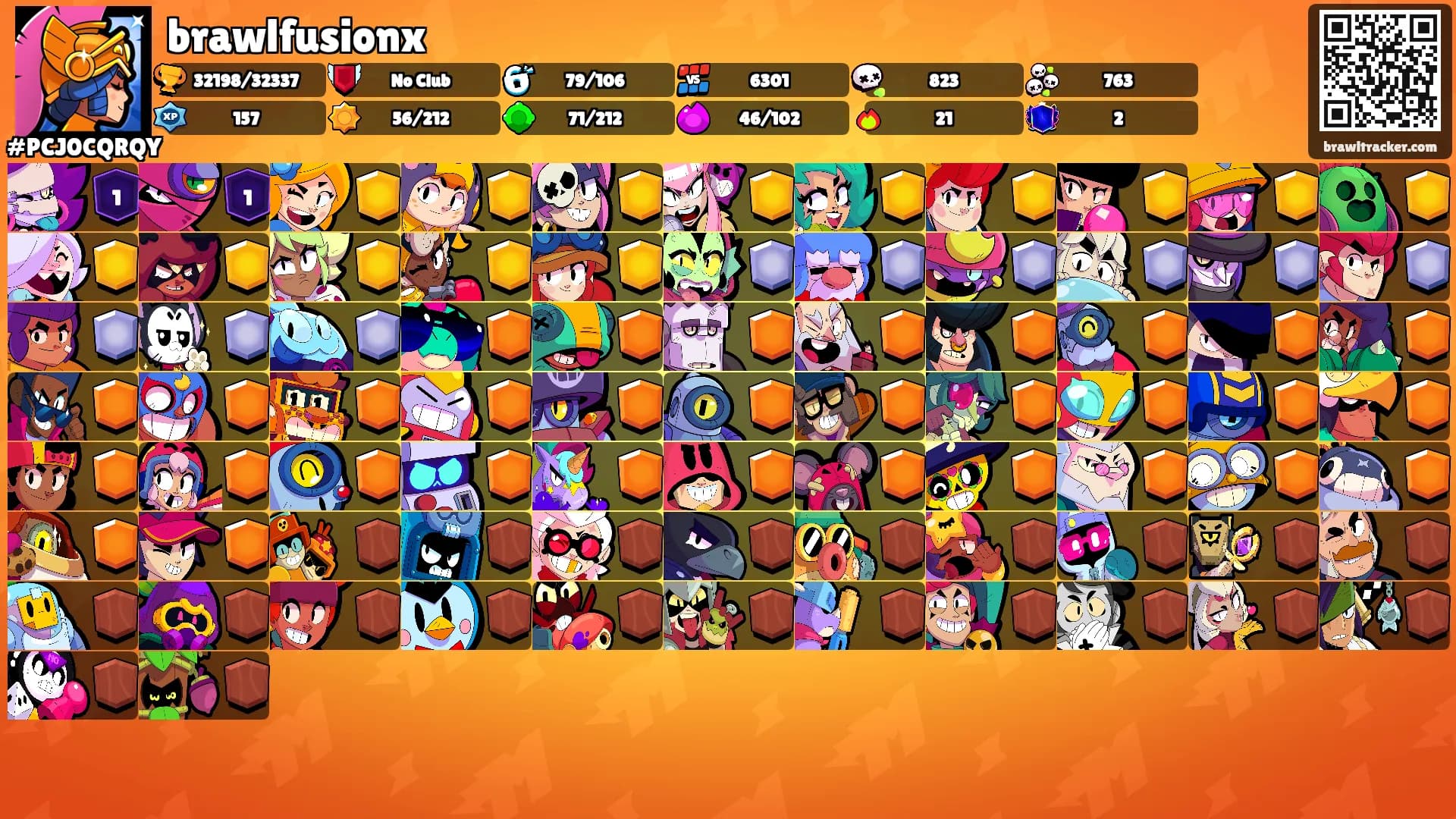 brawlfusionx's Ranks