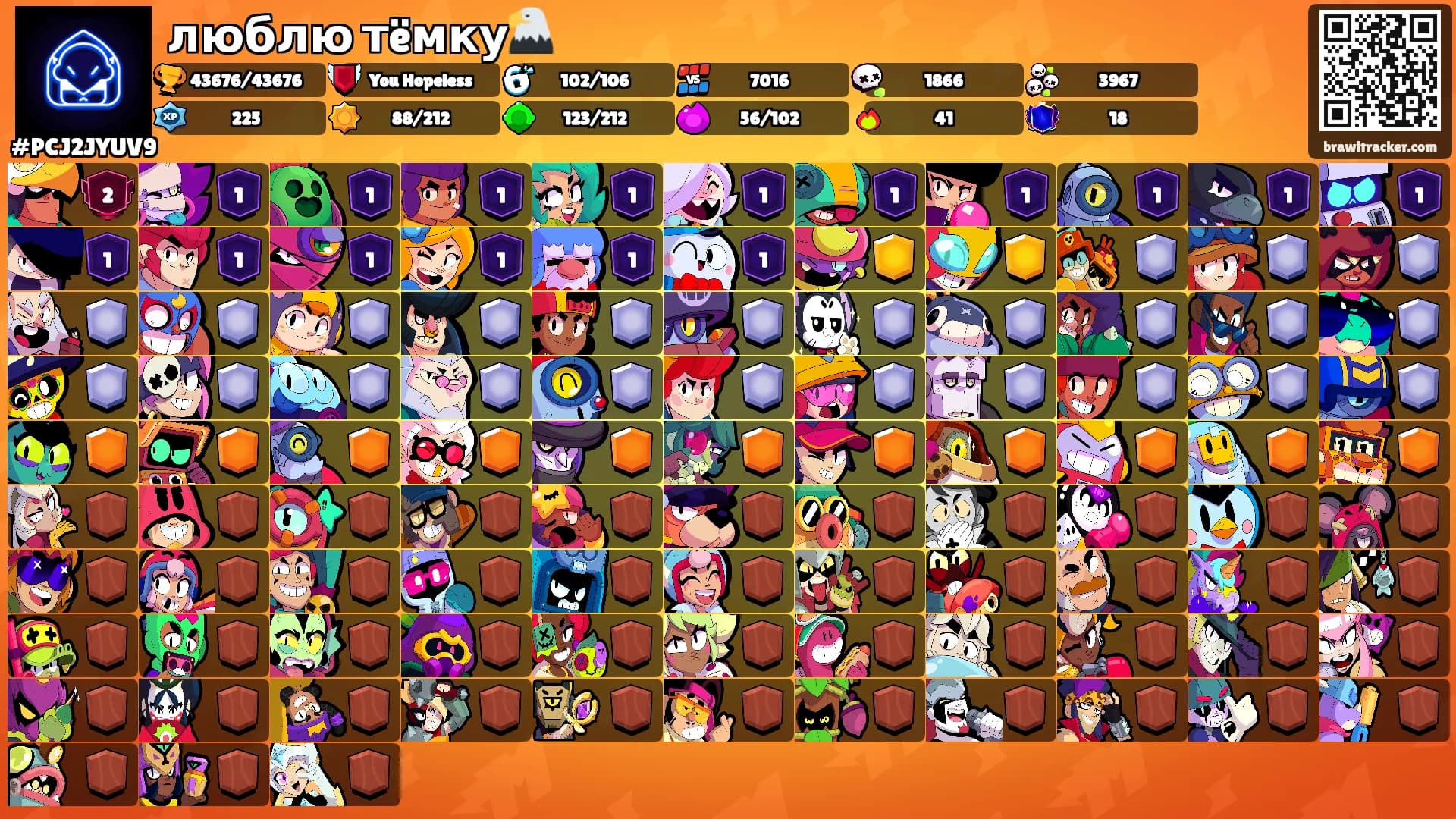 люблю тëмку🦅's Ranks