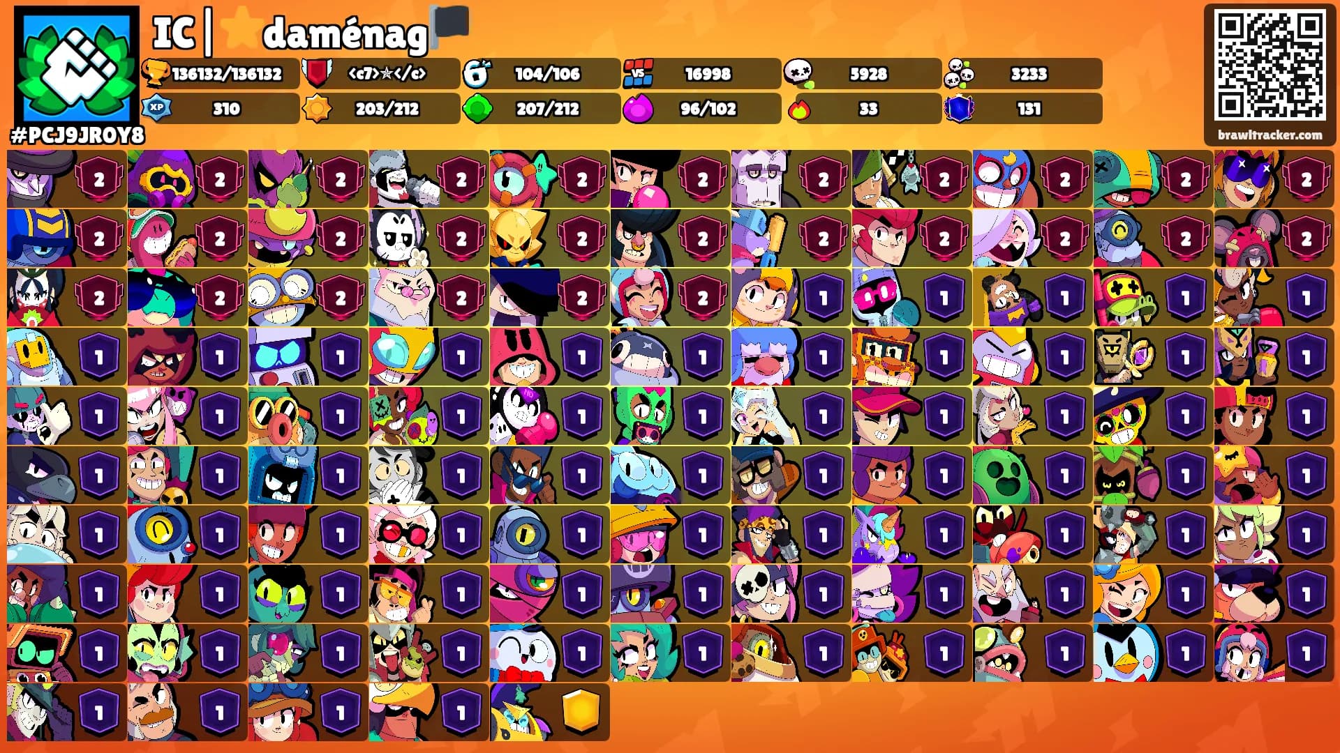 IC|⭐️daménag🏴's Ranks