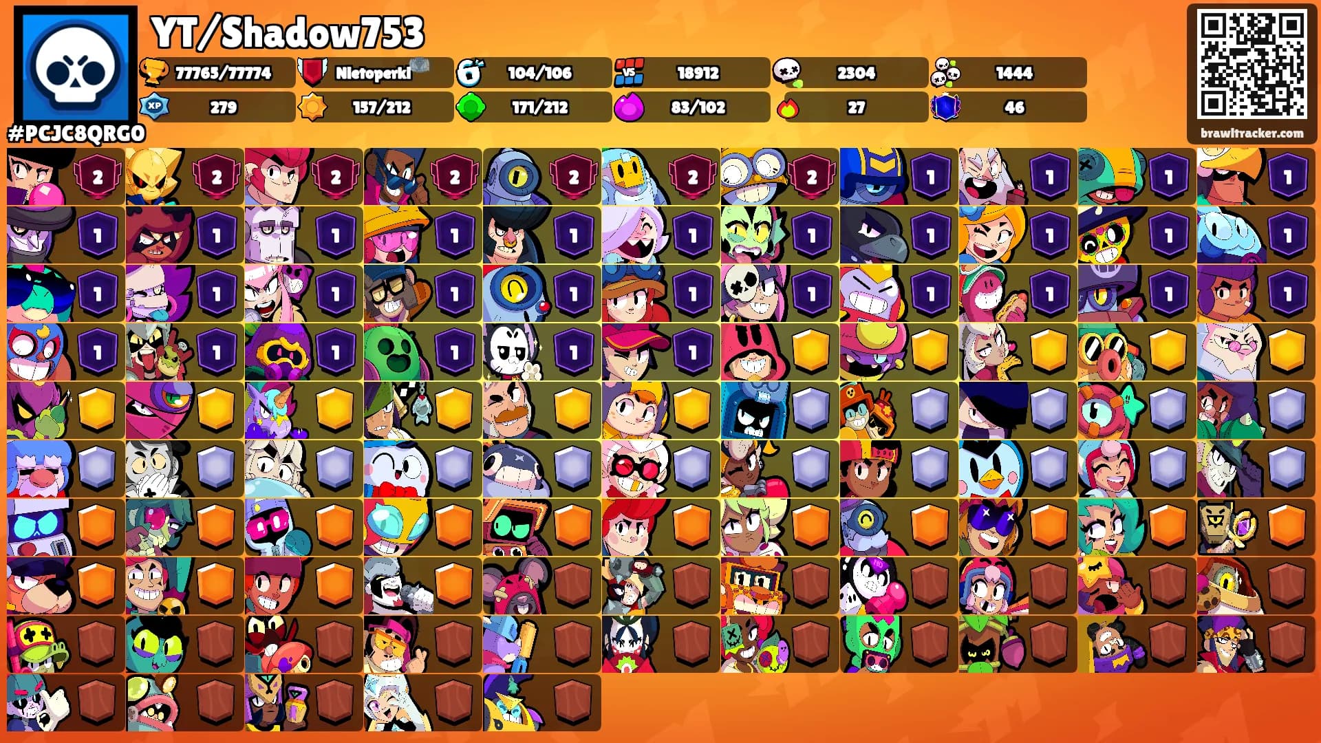 YT/Shadow753's Ranks