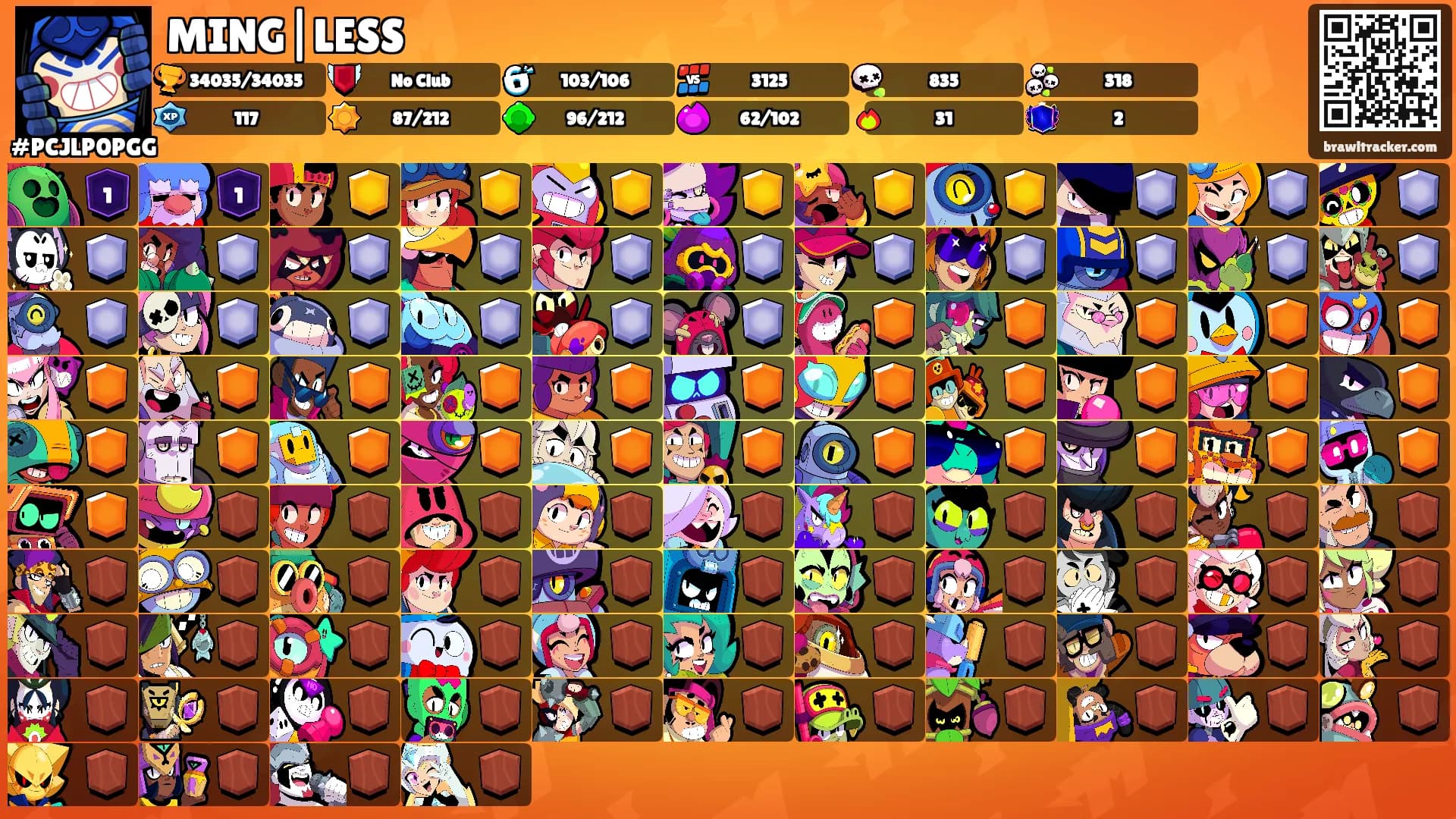 MING|LESS's Ranks