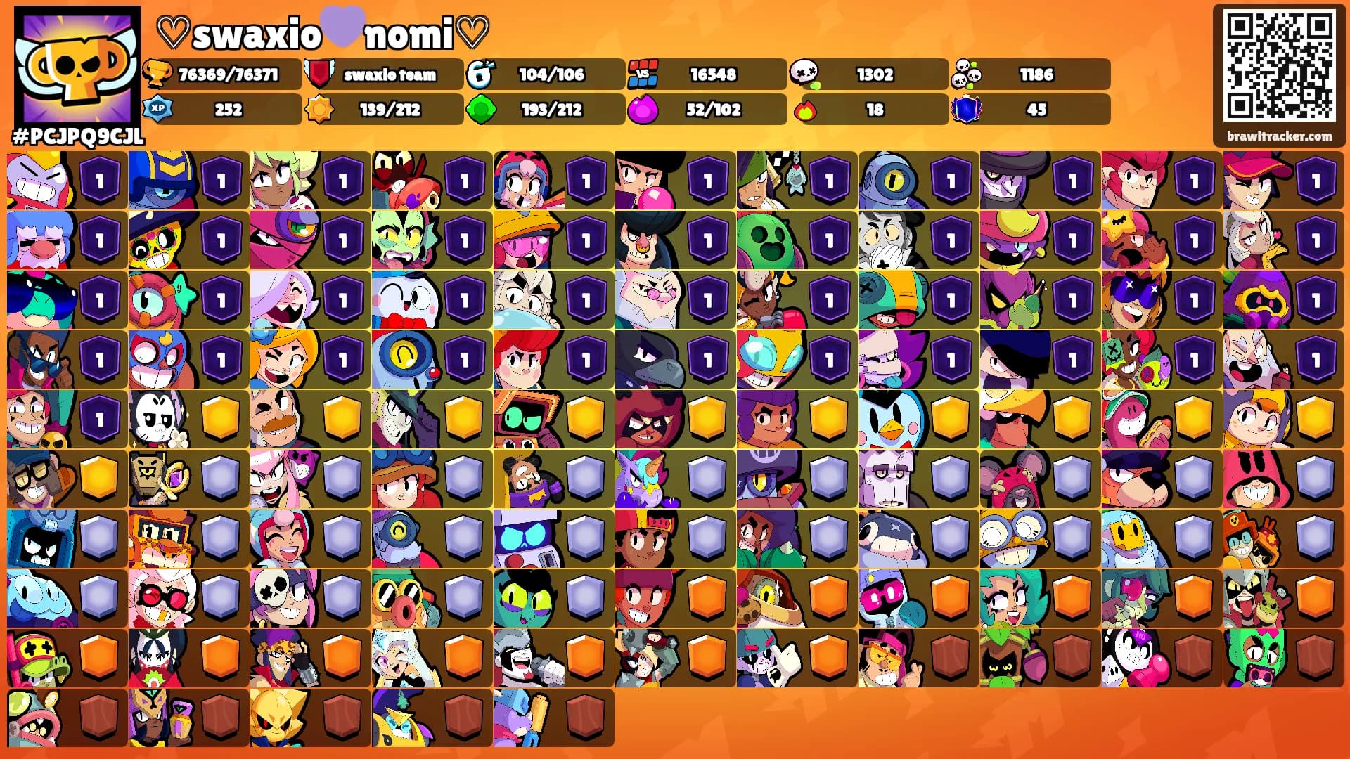 ♡swaxio💜nomi♡'s Ranks