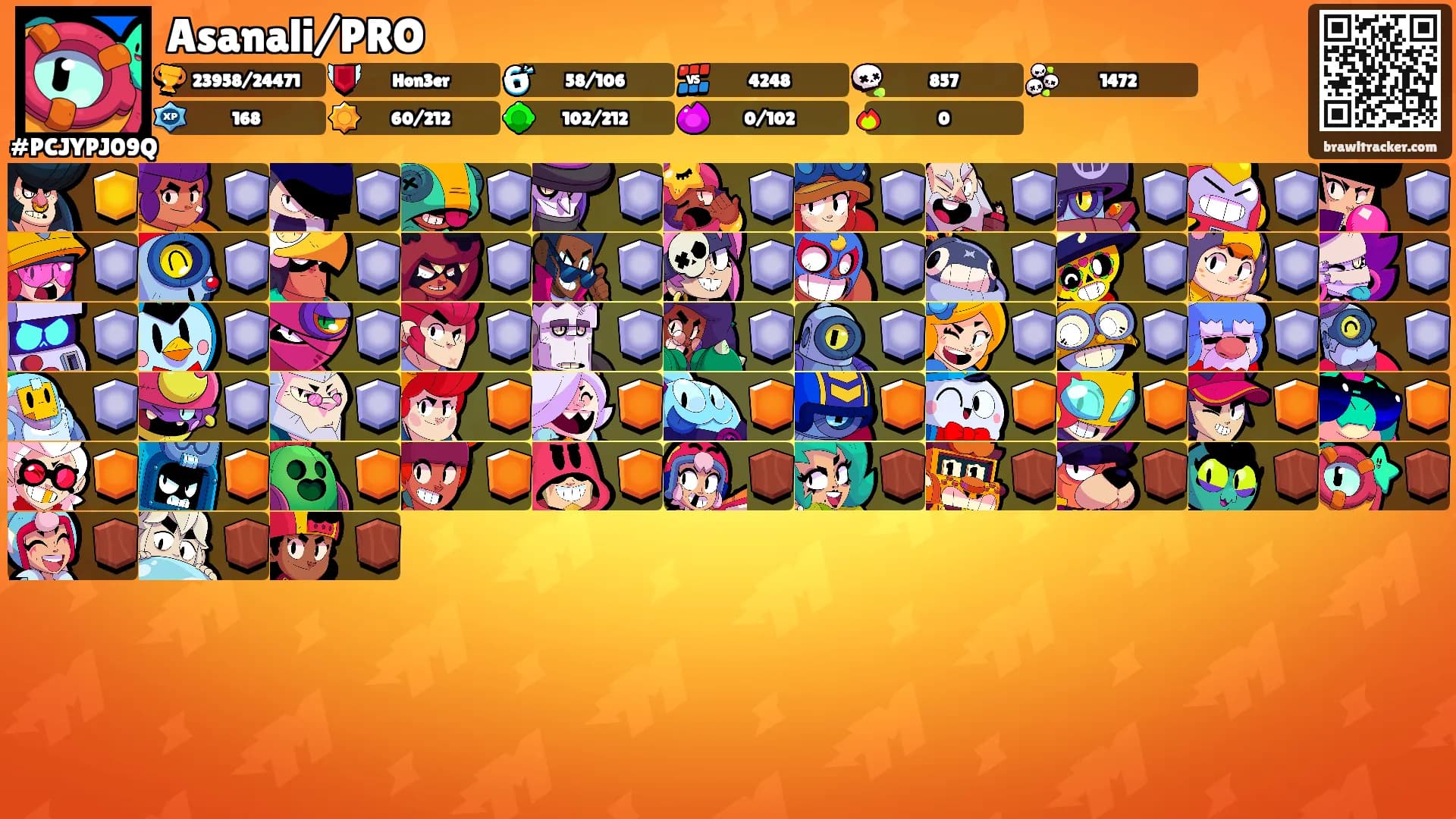 Asanali/PRO's Ranks