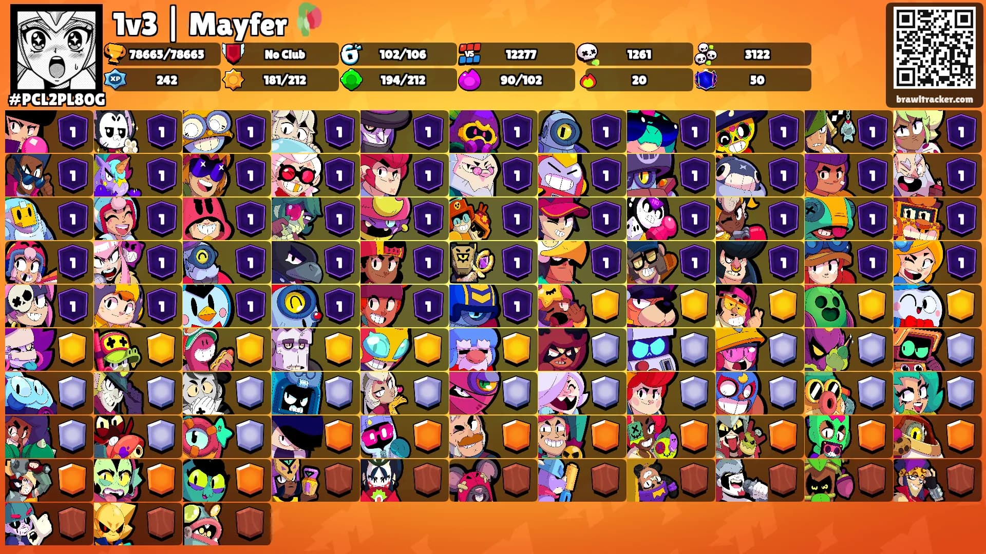1v3 | Mayfer 🥀's Ranks