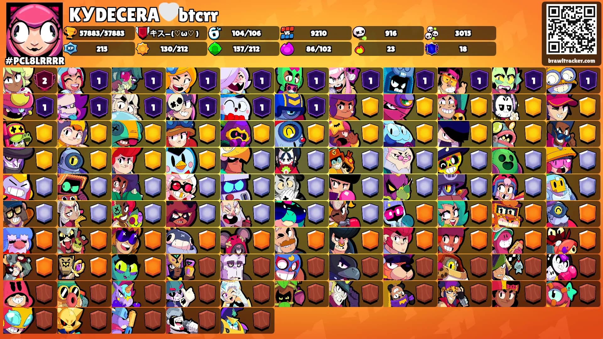 KУDECERA🤍btcrr's Ranks