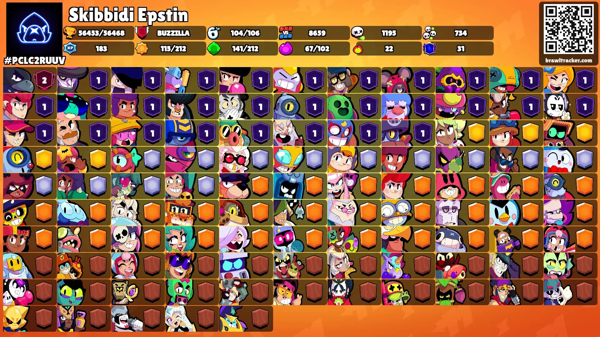 Skibbidi Epstin's Ranks