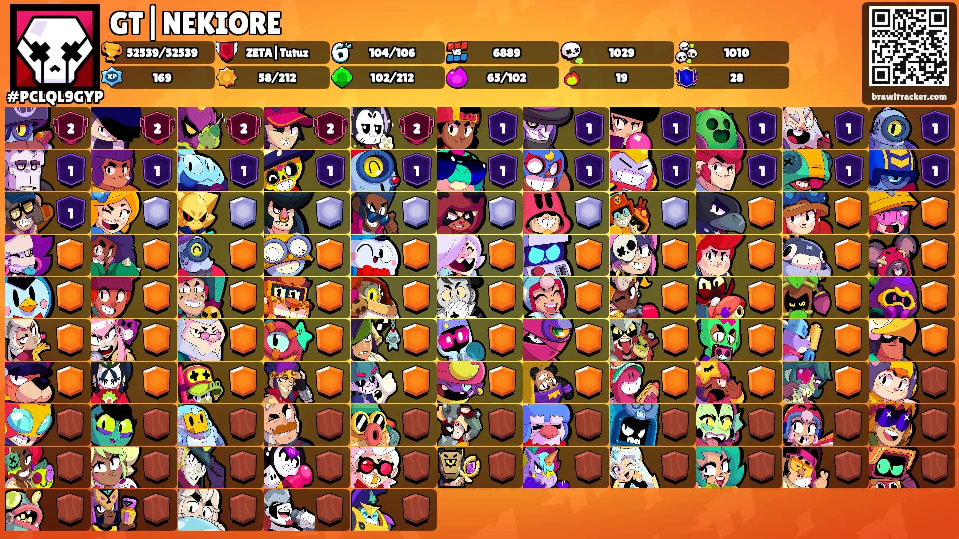 GT|NEKIORE's Ranks