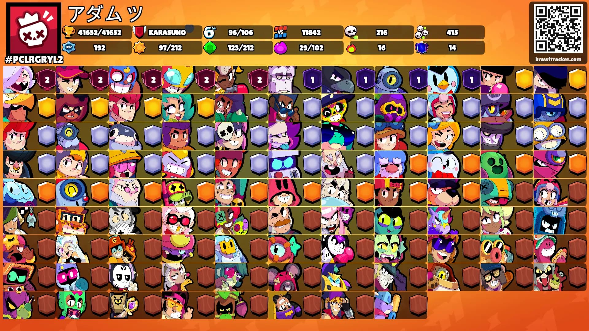 アダム ツ's Ranks