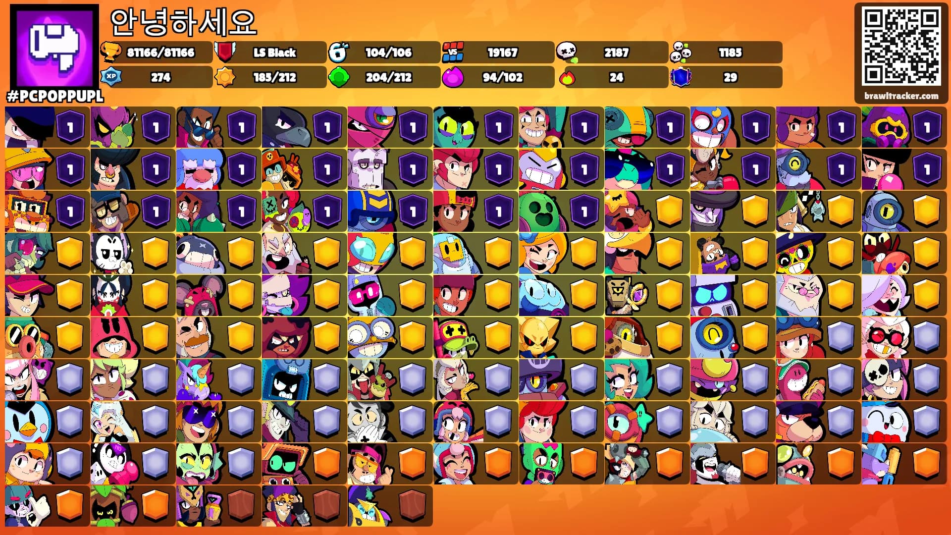 안녕하세요's Ranks