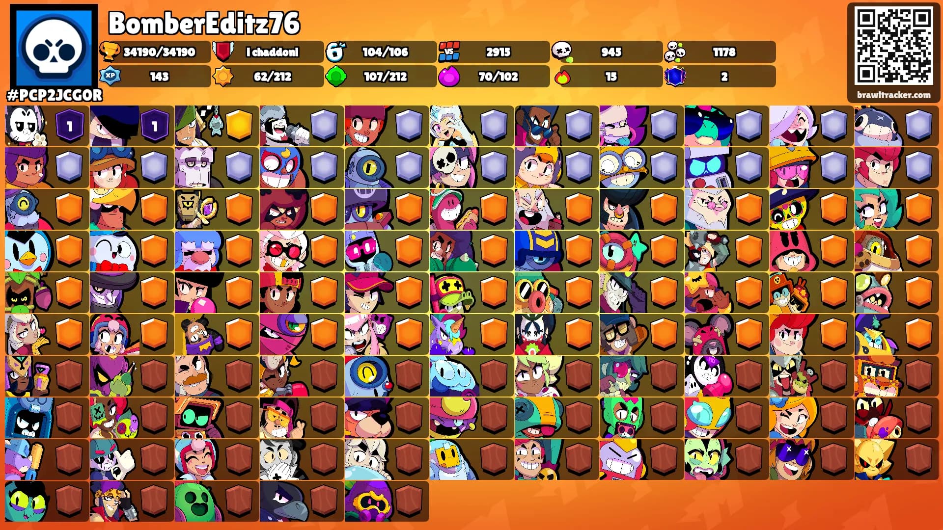 BomberEditz76's Ranks