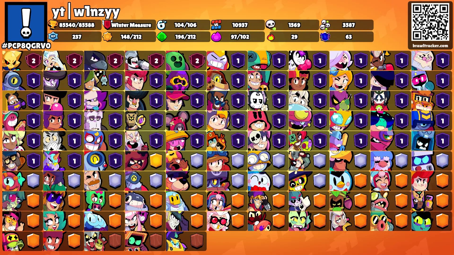 yt|w1nzyy's Ranks