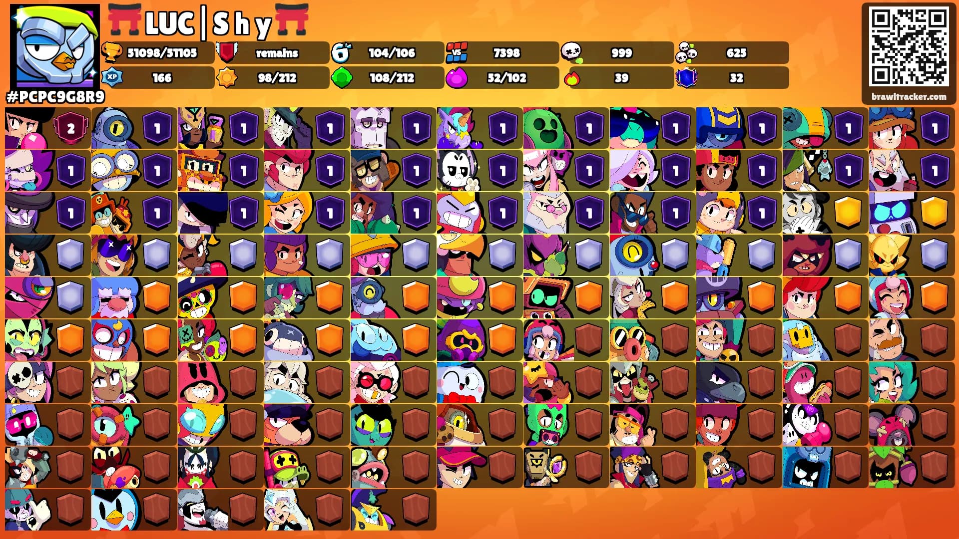 ⛩️ LUC|S h y ⛩️'s Ranks