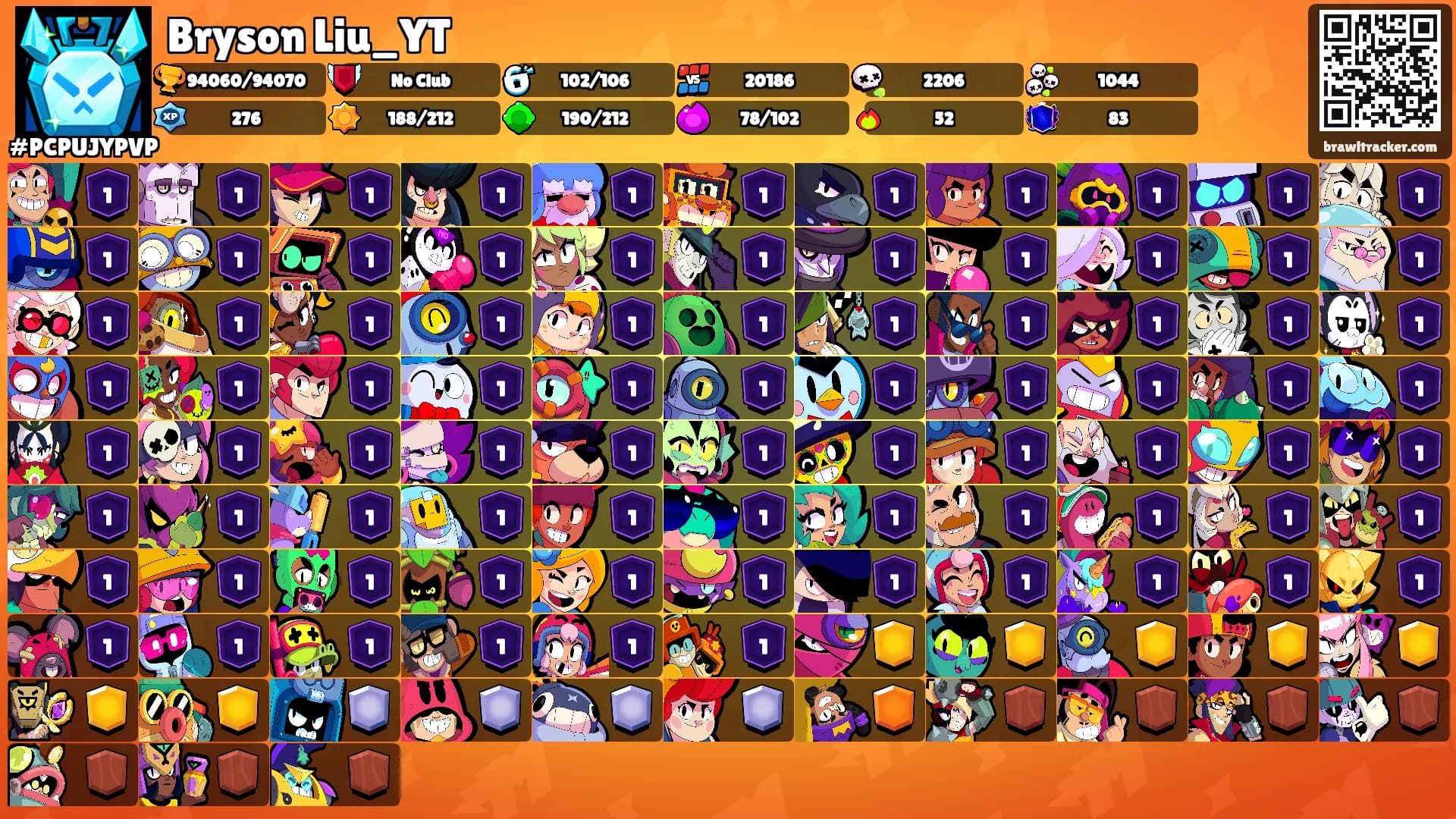 Bryson Liu_YT's Ranks