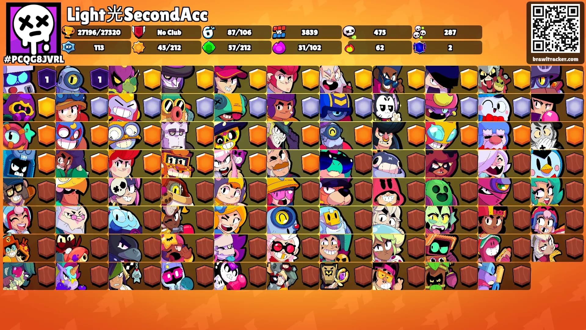 Light光SecondAcc's Ranks