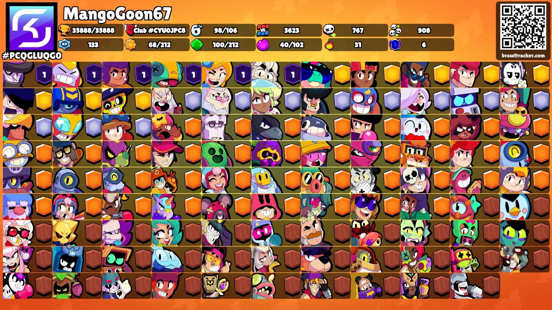 MangoGoon67's Ranks