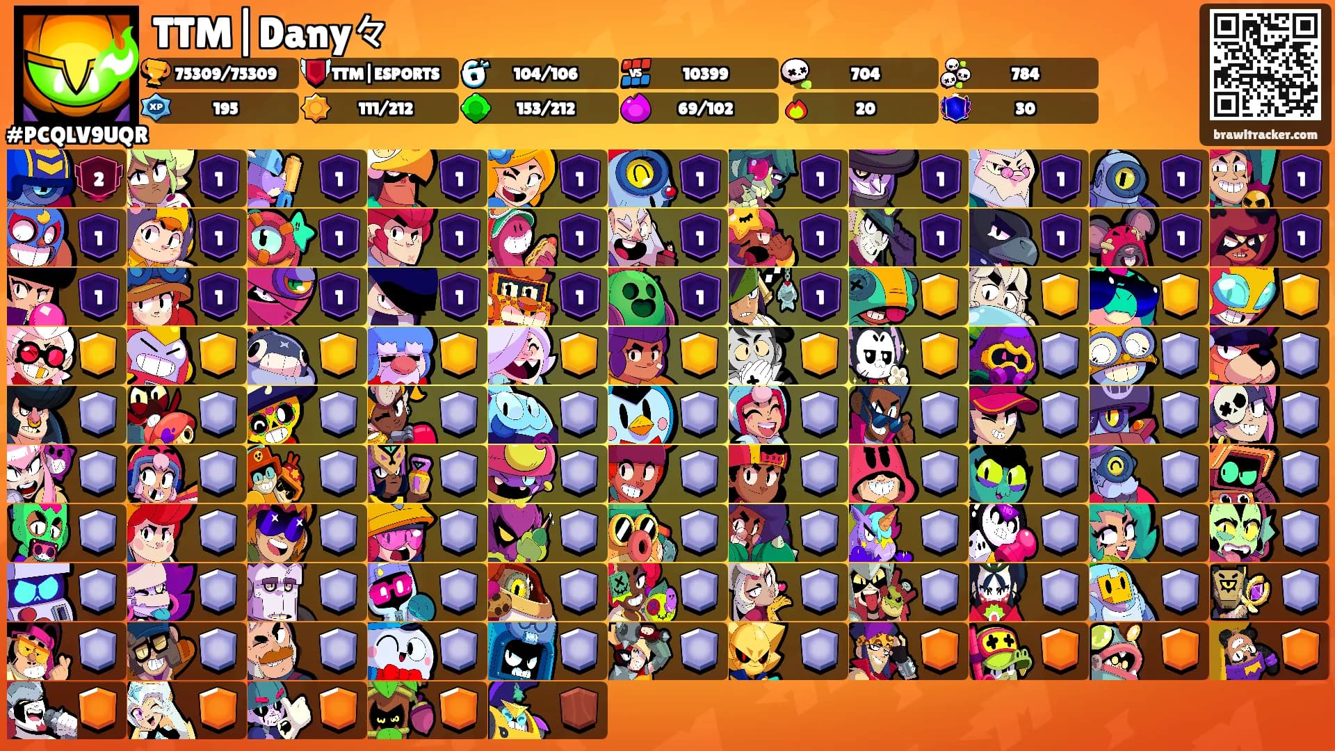 TTM|Dany々's Ranks