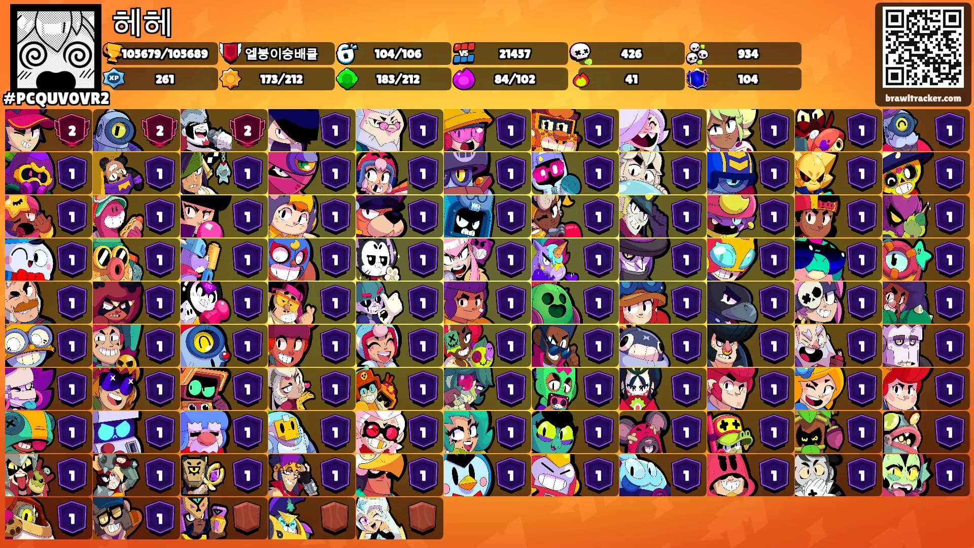 헤헤's Ranks