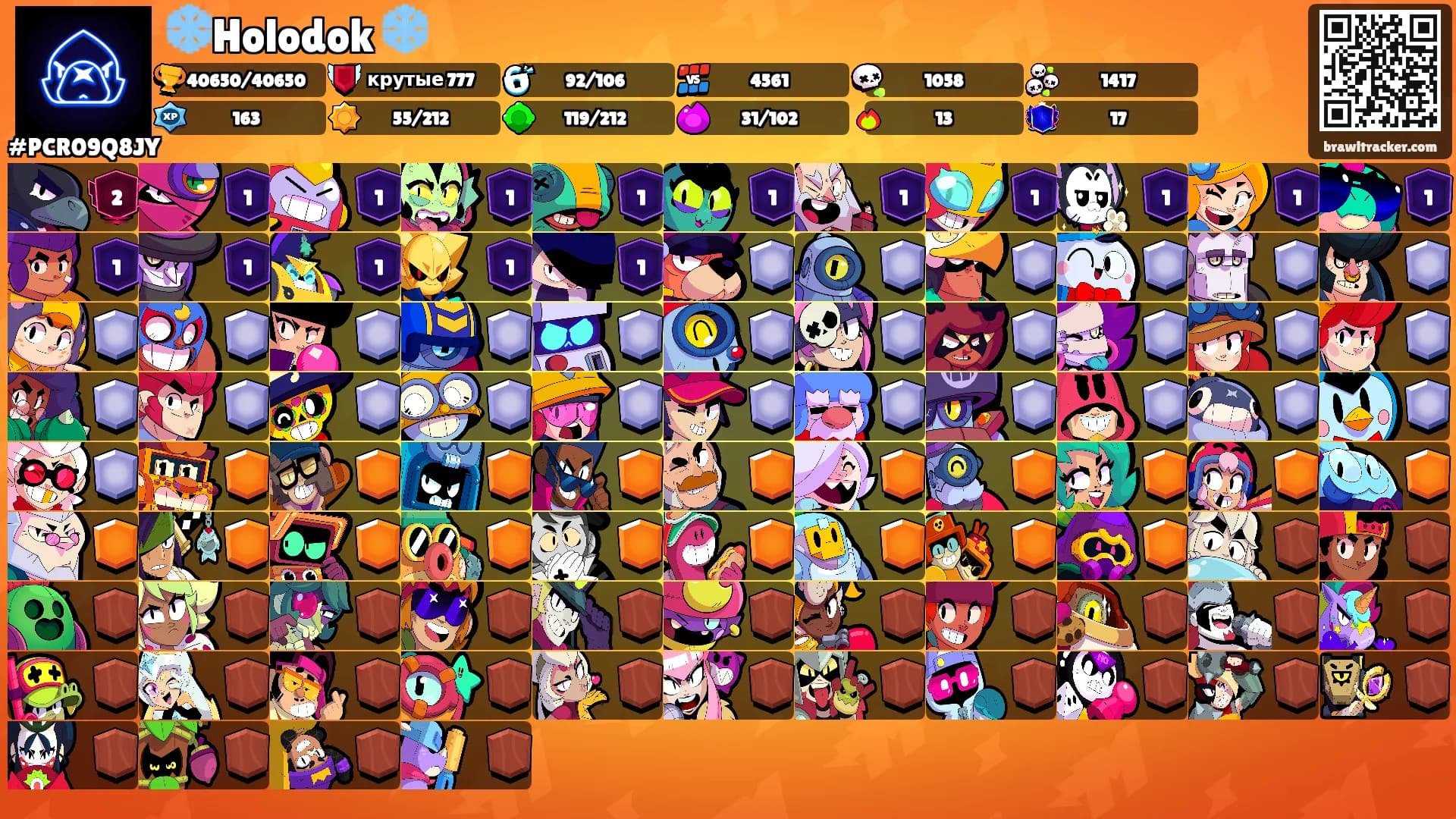 ❄️Holodok ❄️'s Ranks