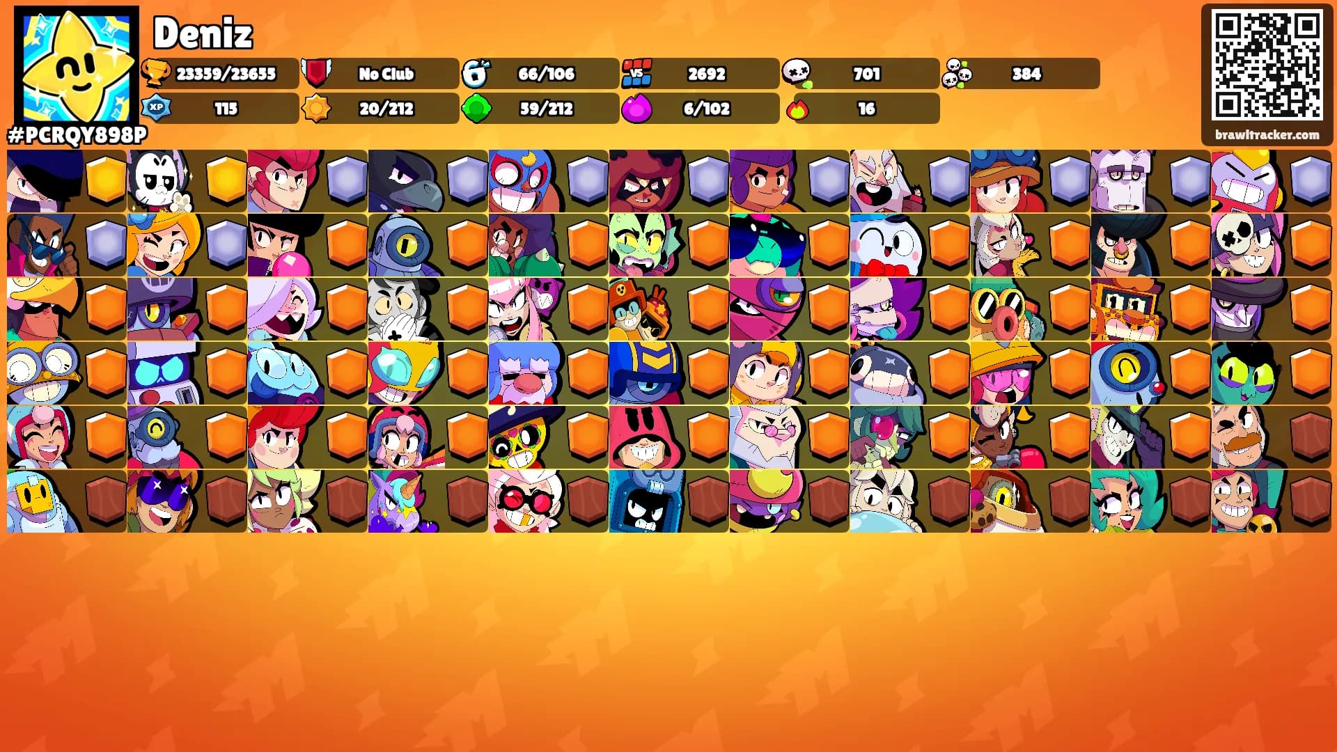 Deniz's Ranks