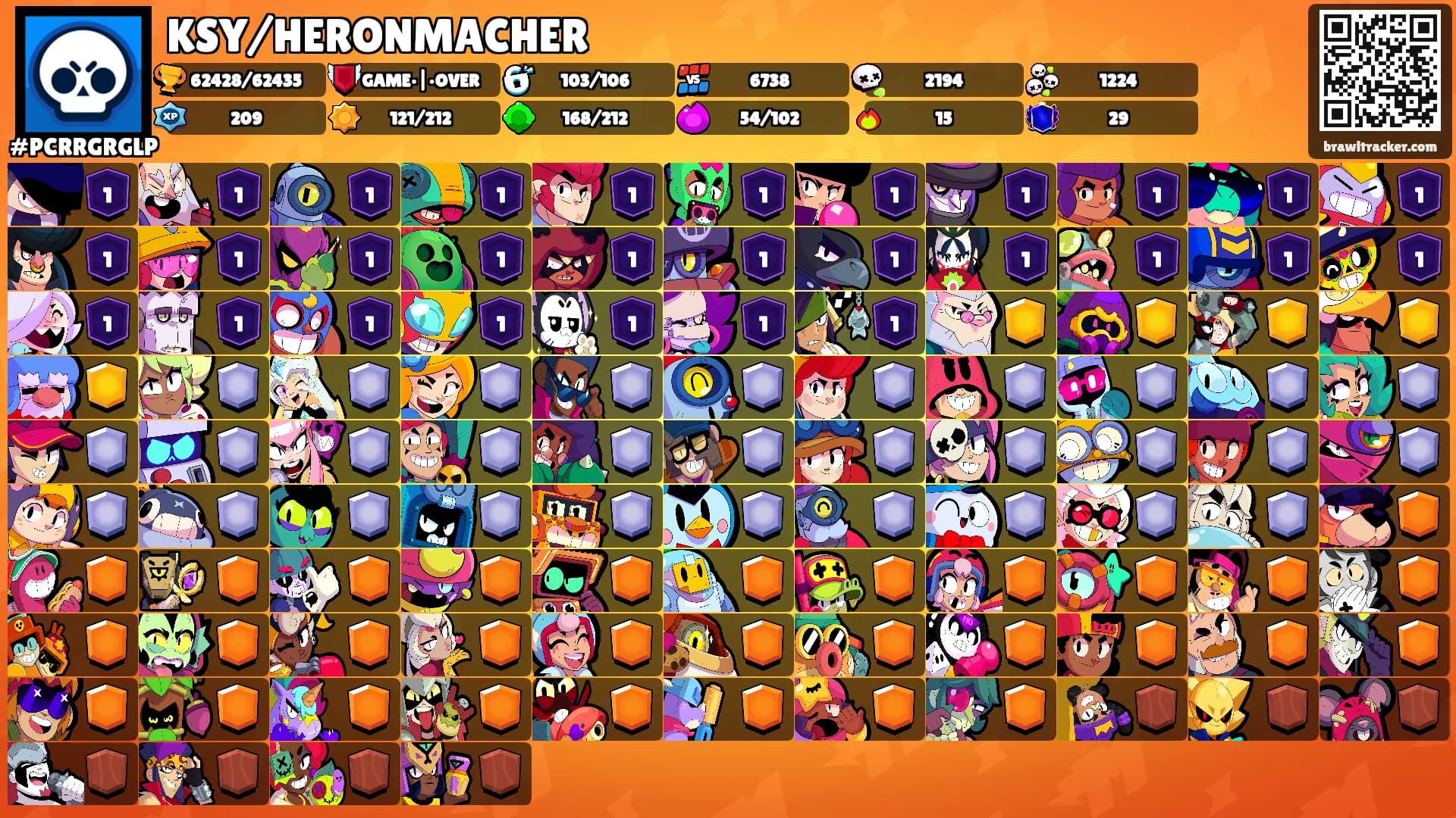 KSY/HERONMACHER's Ranks