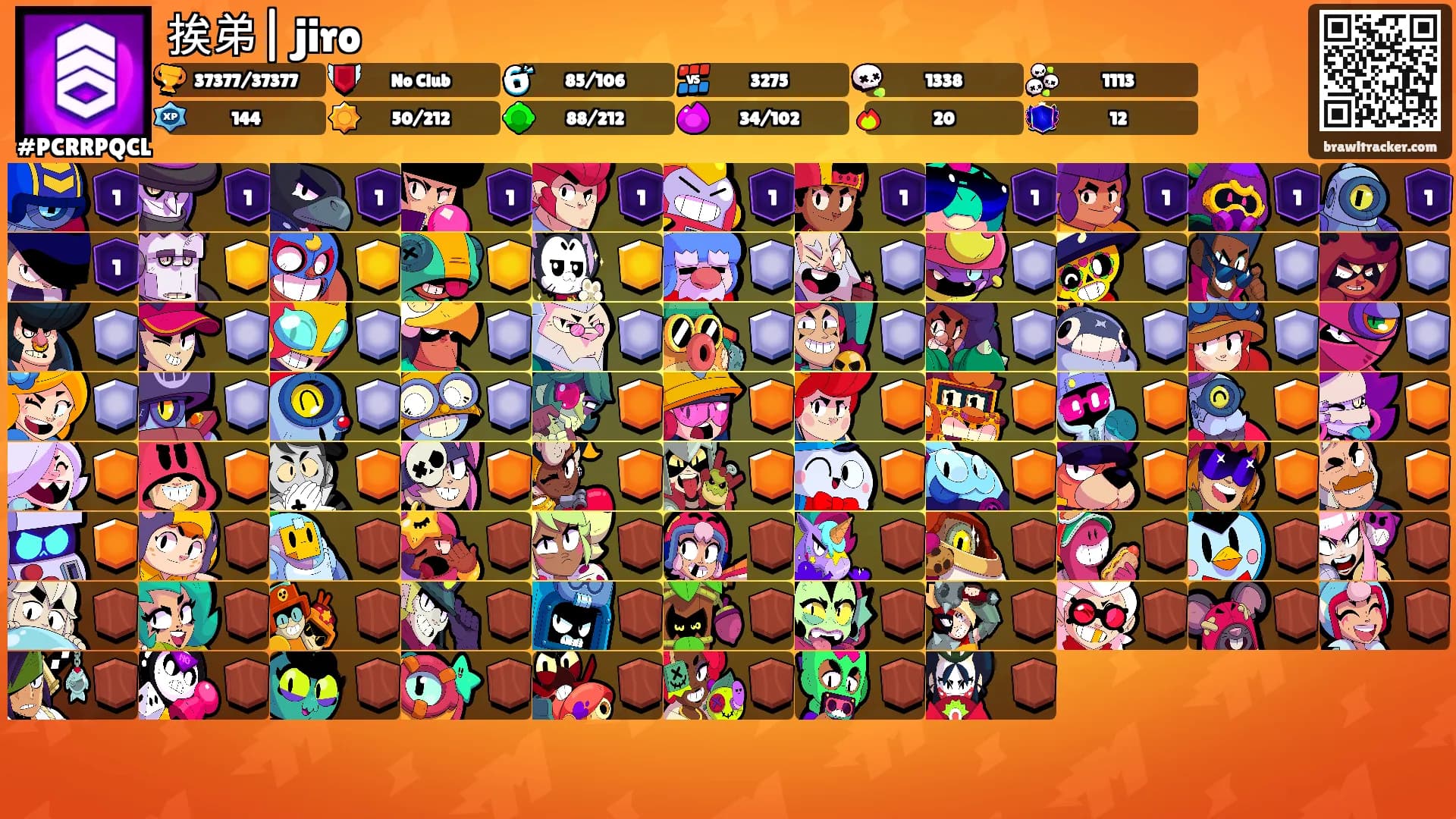 挨弟| jiro's Ranks