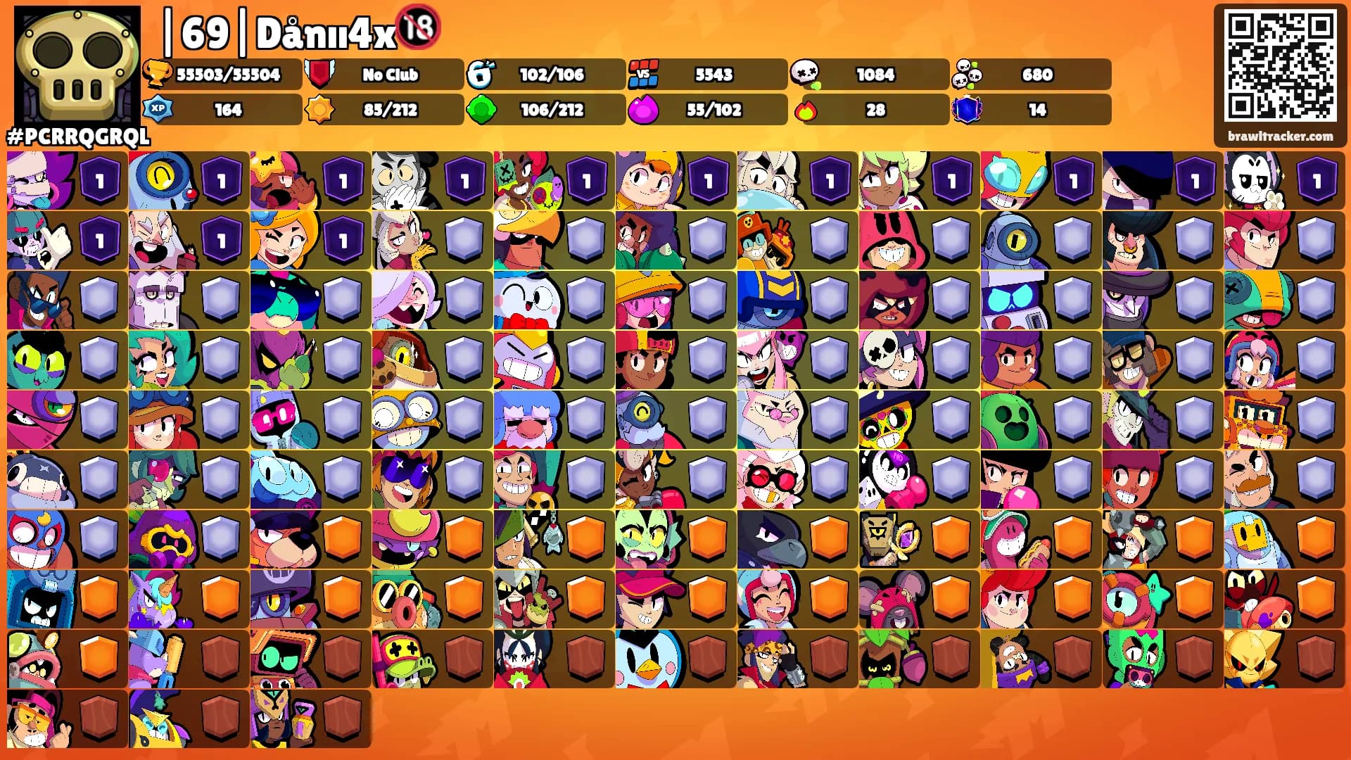 |69|Dånıı4x🔞's Ranks
