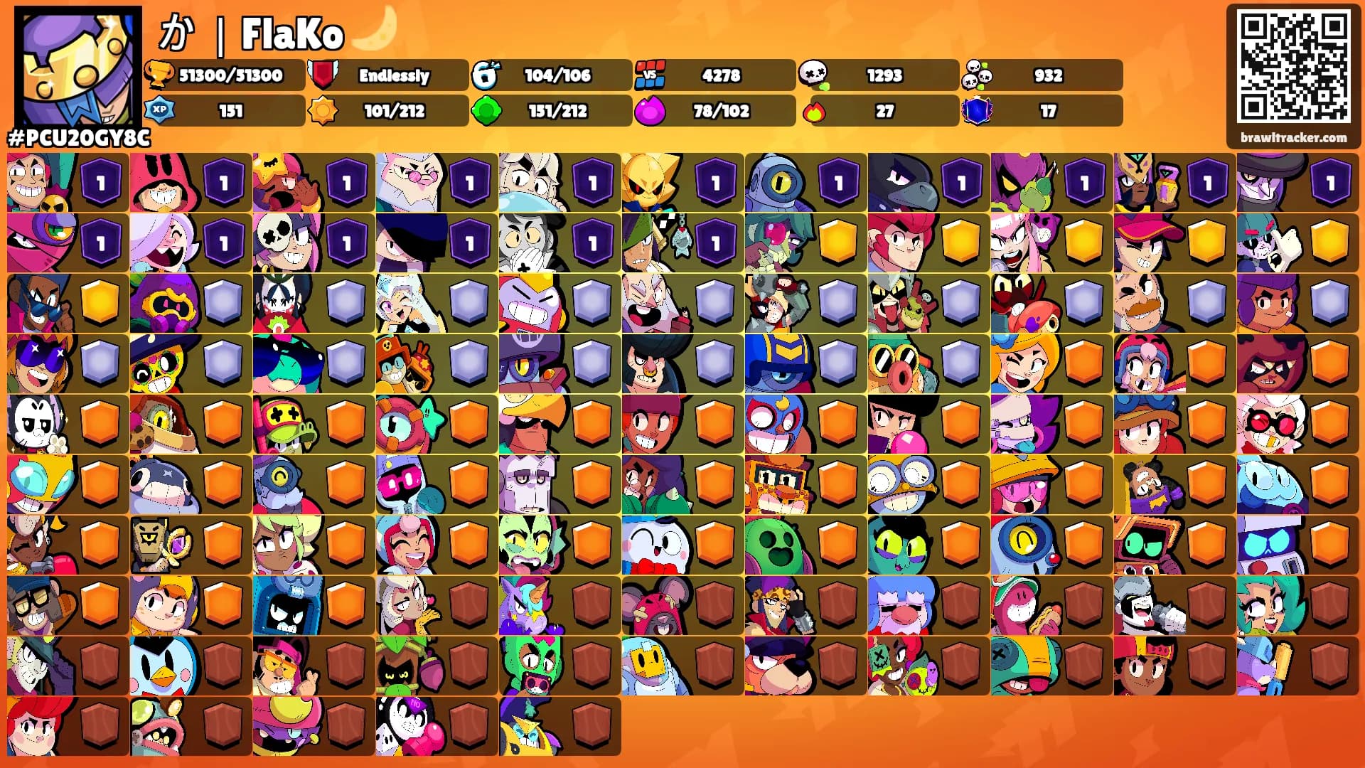 か｜FlaKo 🌙's Ranks