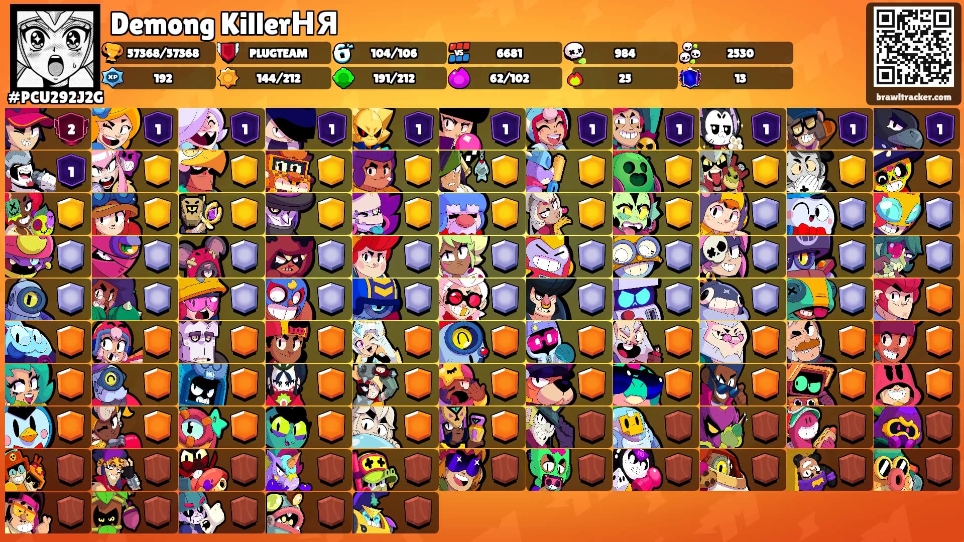 Demong KillerНЯ's Ranks