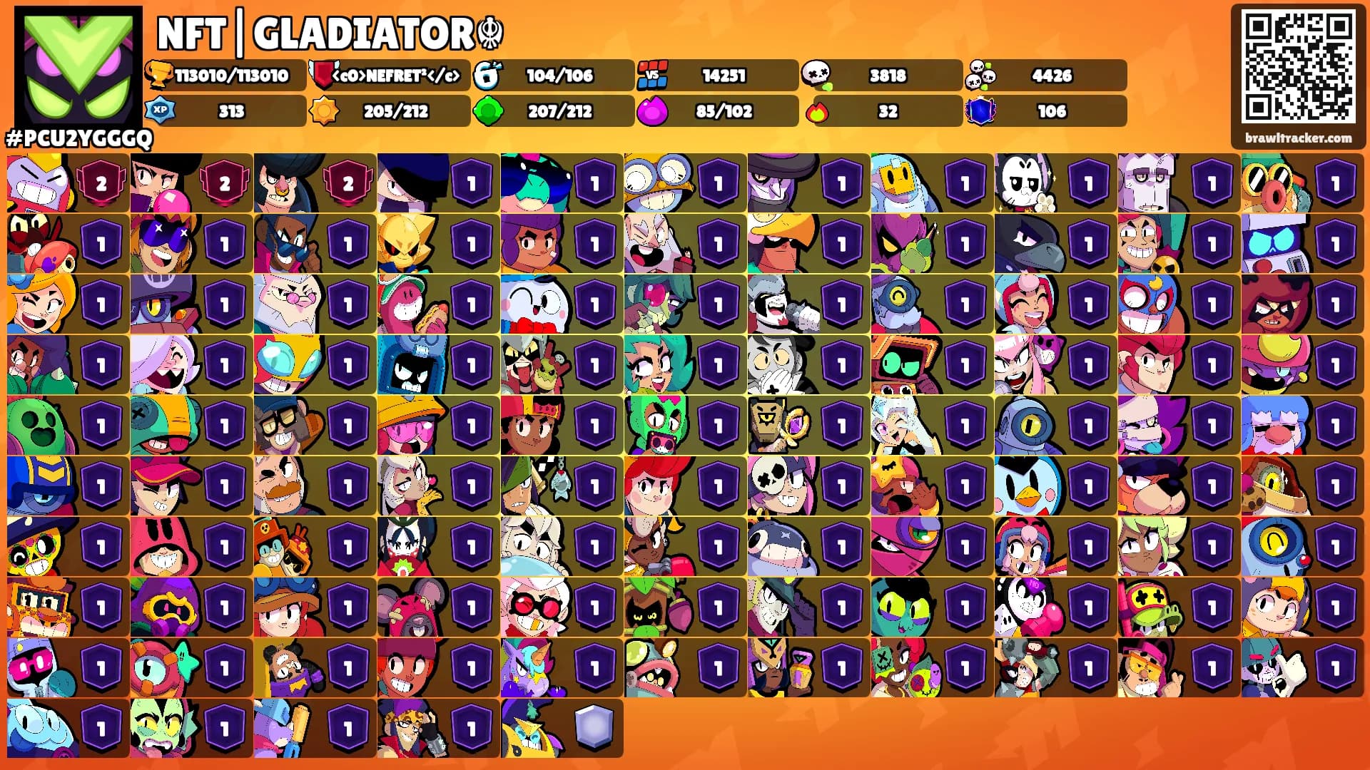 NFT|GLADIATOR☬'s Ranks