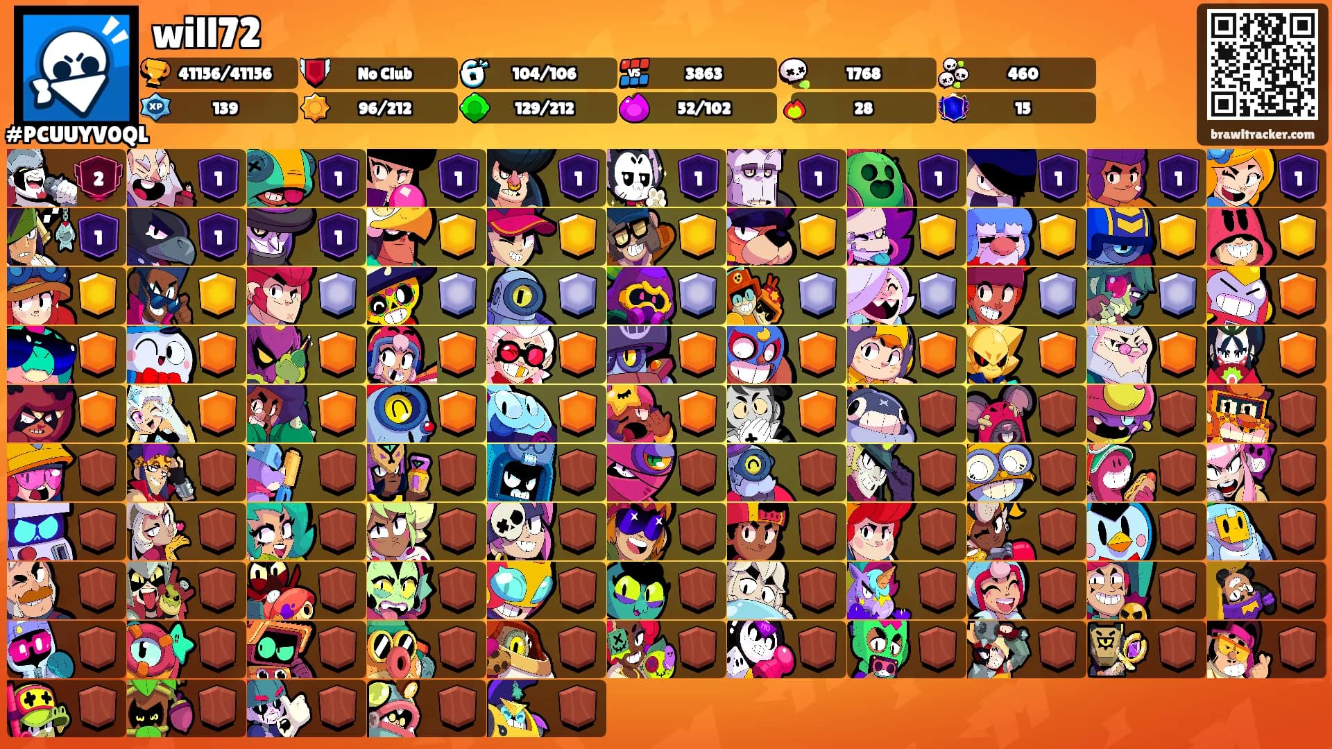 will72's Ranks