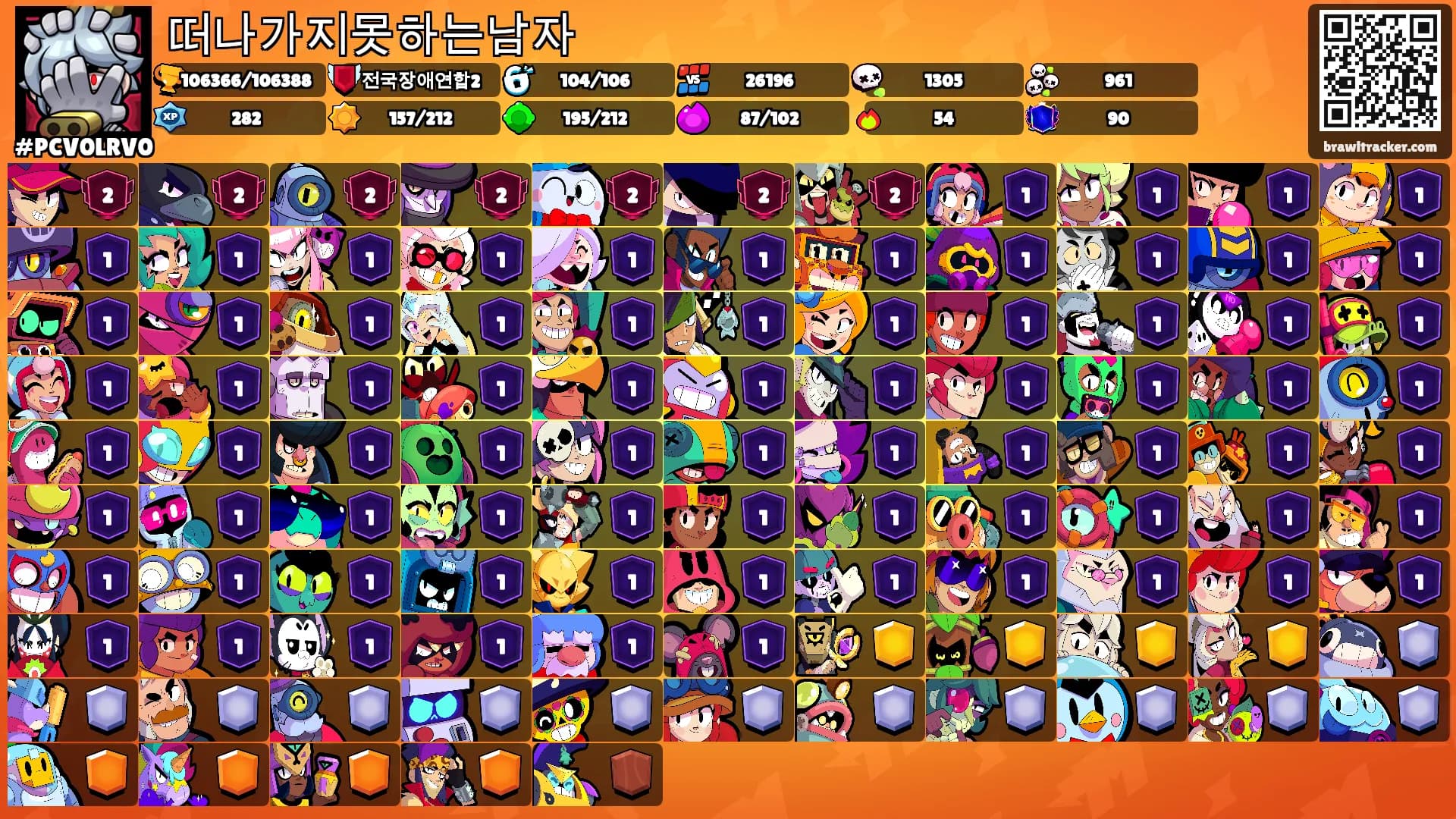 떠나가지못하는남자's Ranks
