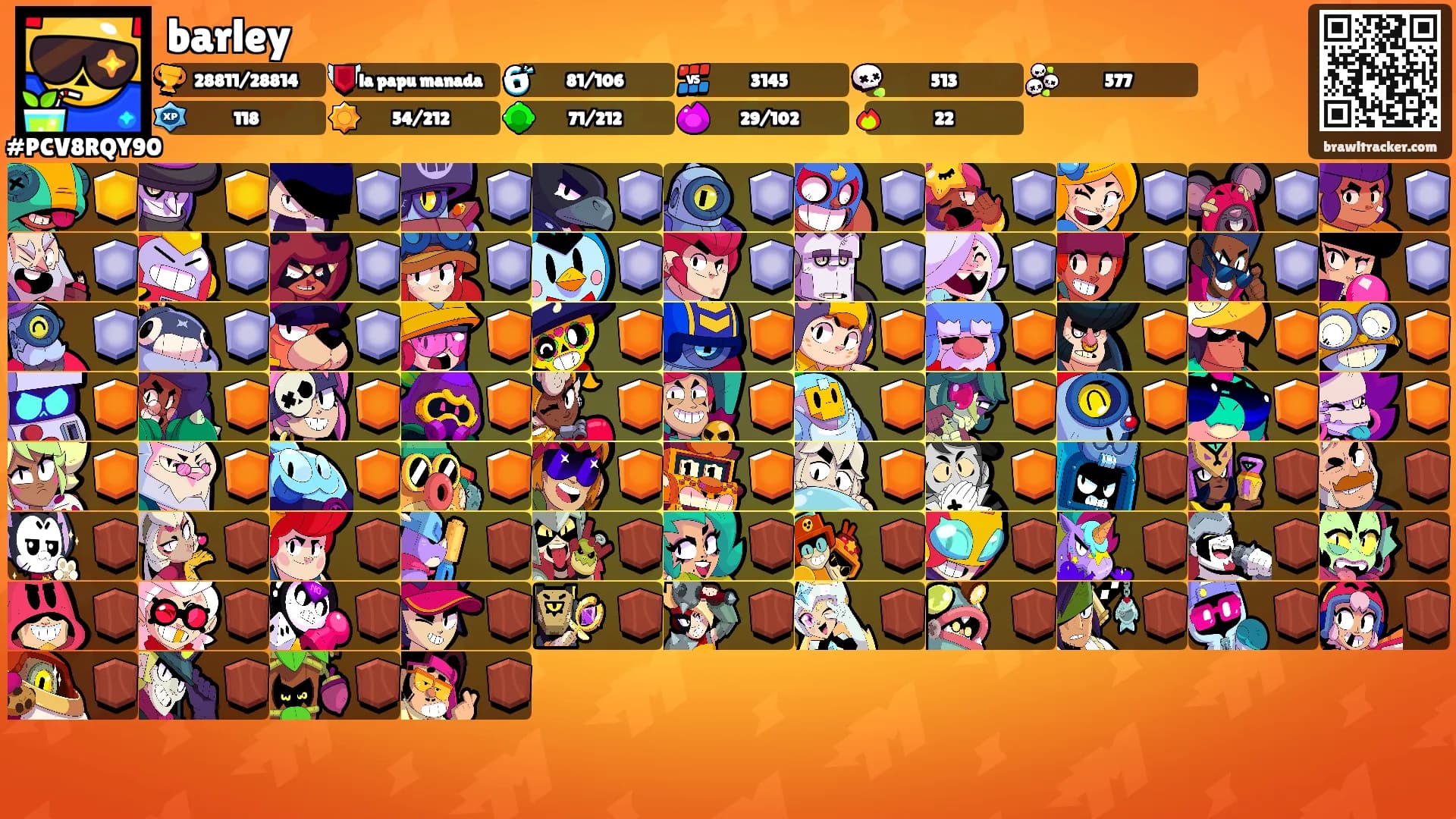barley's Ranks