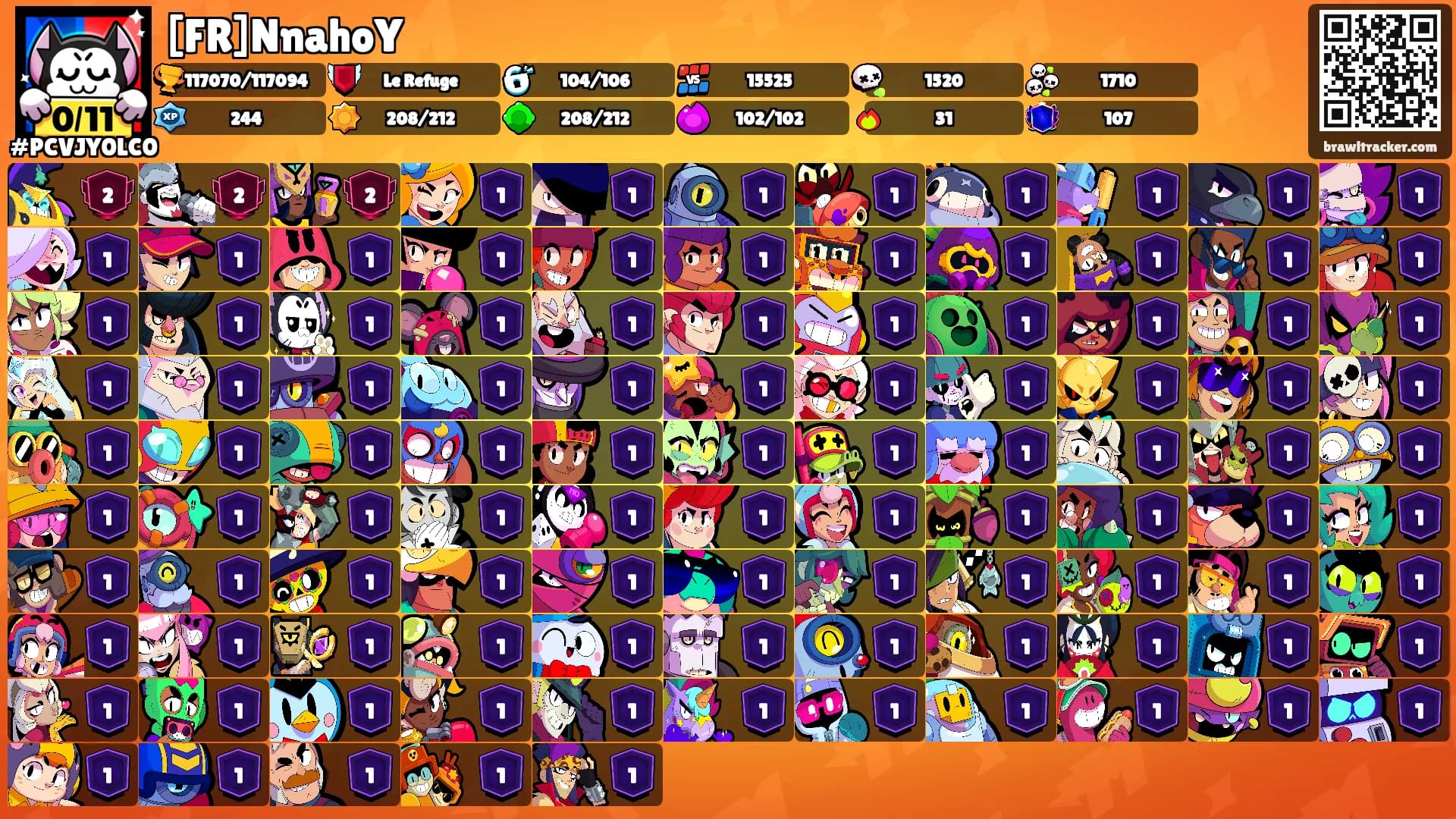 [FR]NnahoY's Ranks