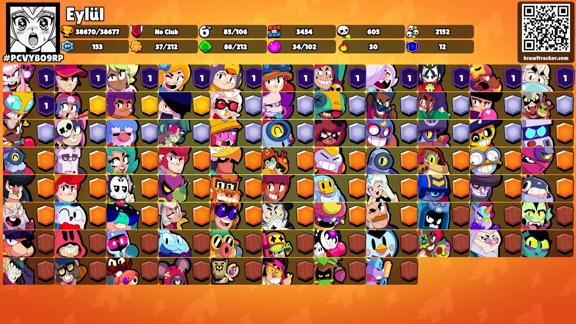 Eylül's Ranks