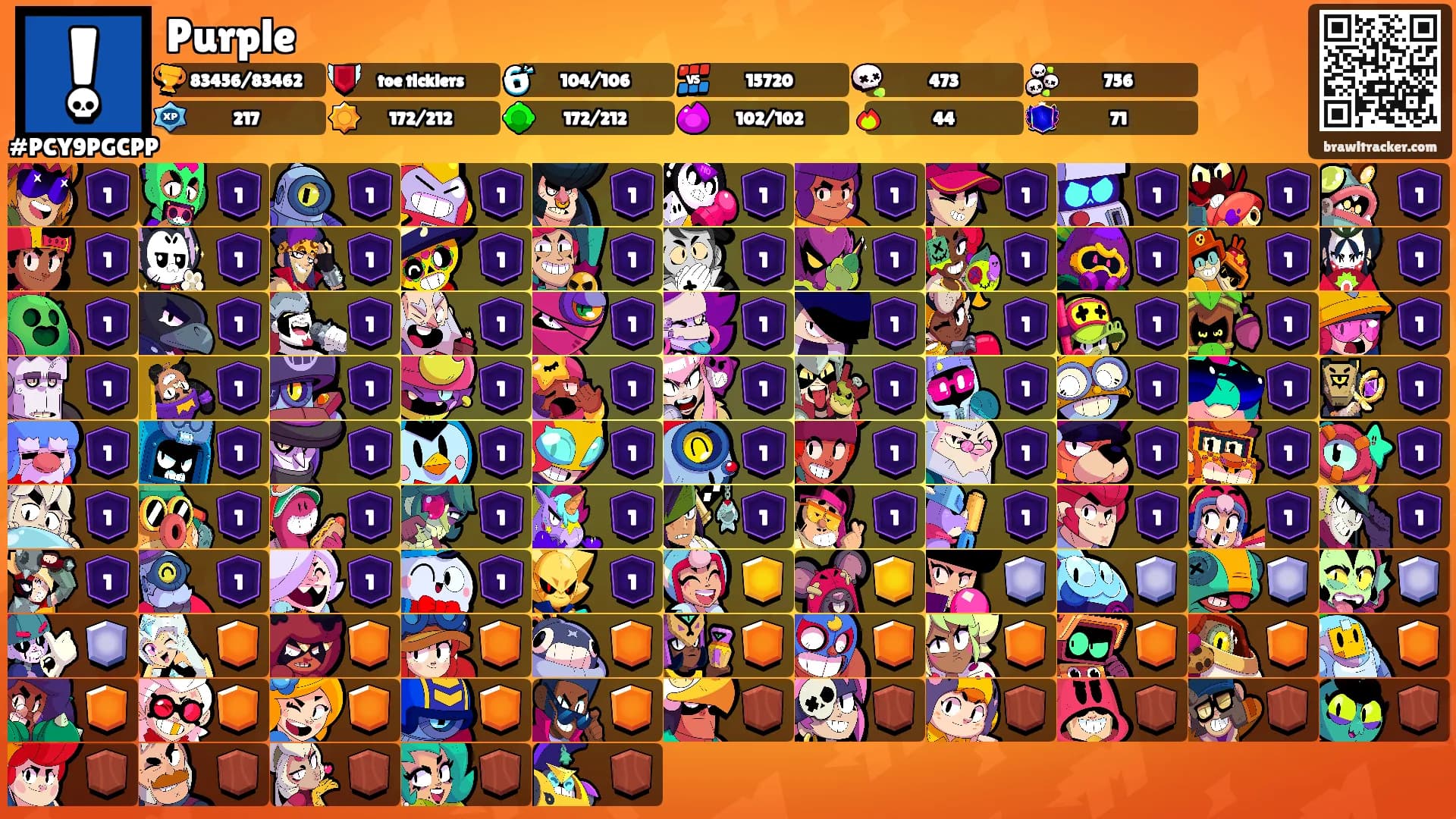 Purple's Ranks