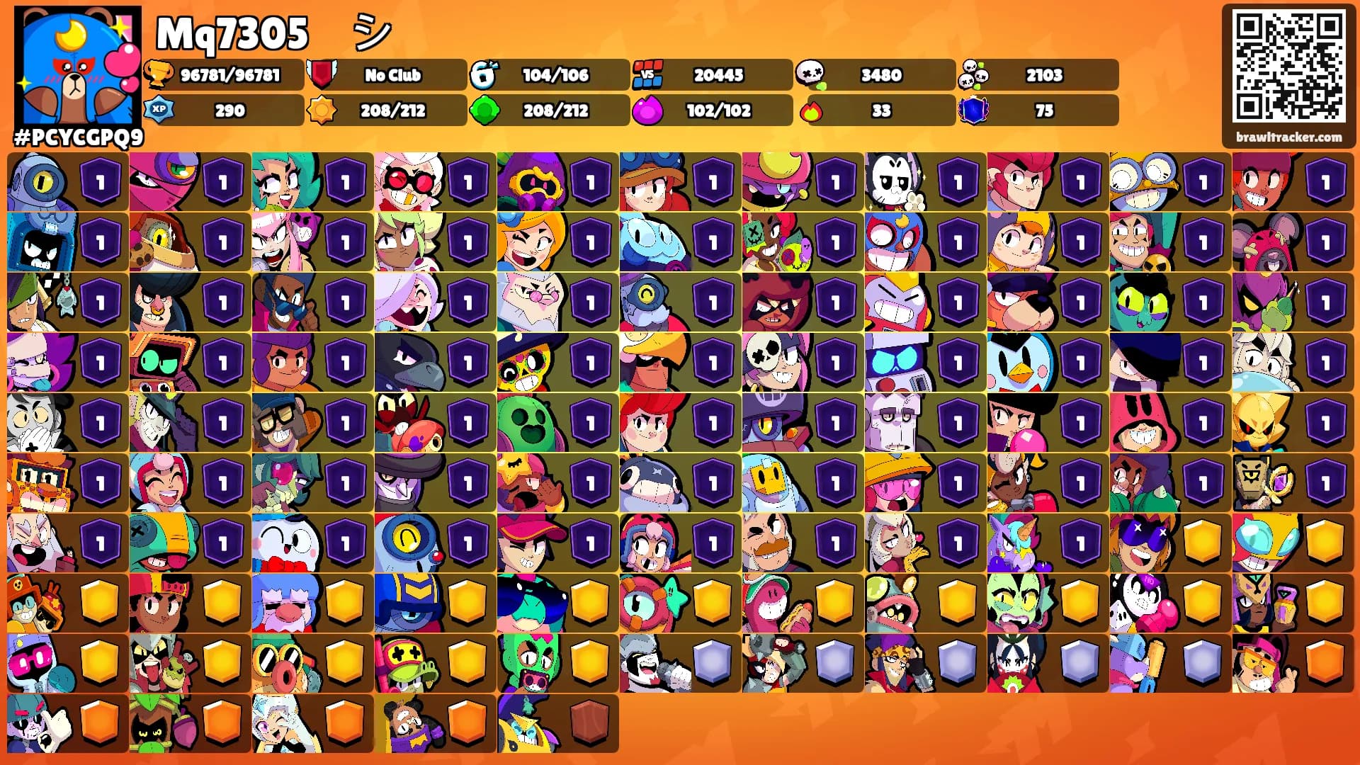 Mq7305　シ's Ranks
